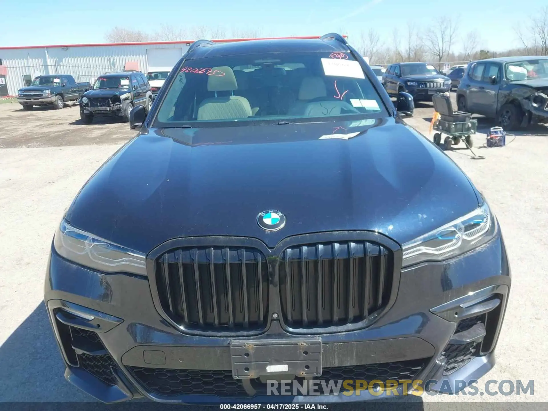 6 fotografías del automóvil dañado 5UXCX4C52KLS36334 BMW X7 2019