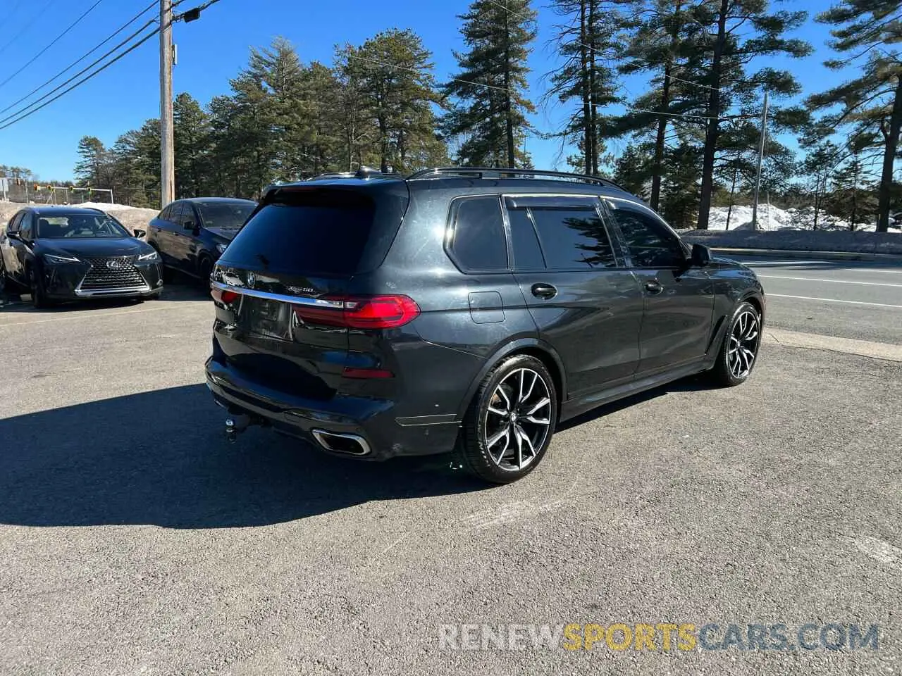 4 fotografías del automóvil dañado 5UXCX4C53KLB39548 BMW X7 2019