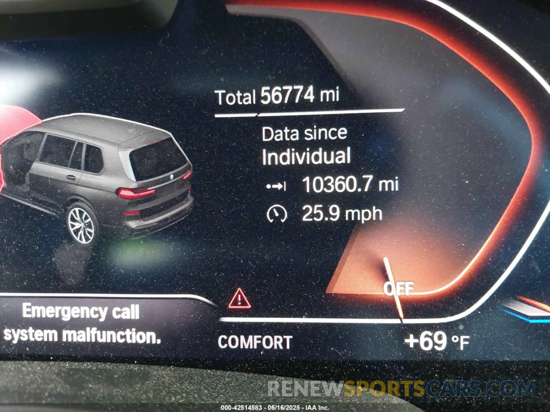15 fotografías del automóvil dañado 5UXCX4C53KLB39677 BMW X7 2019