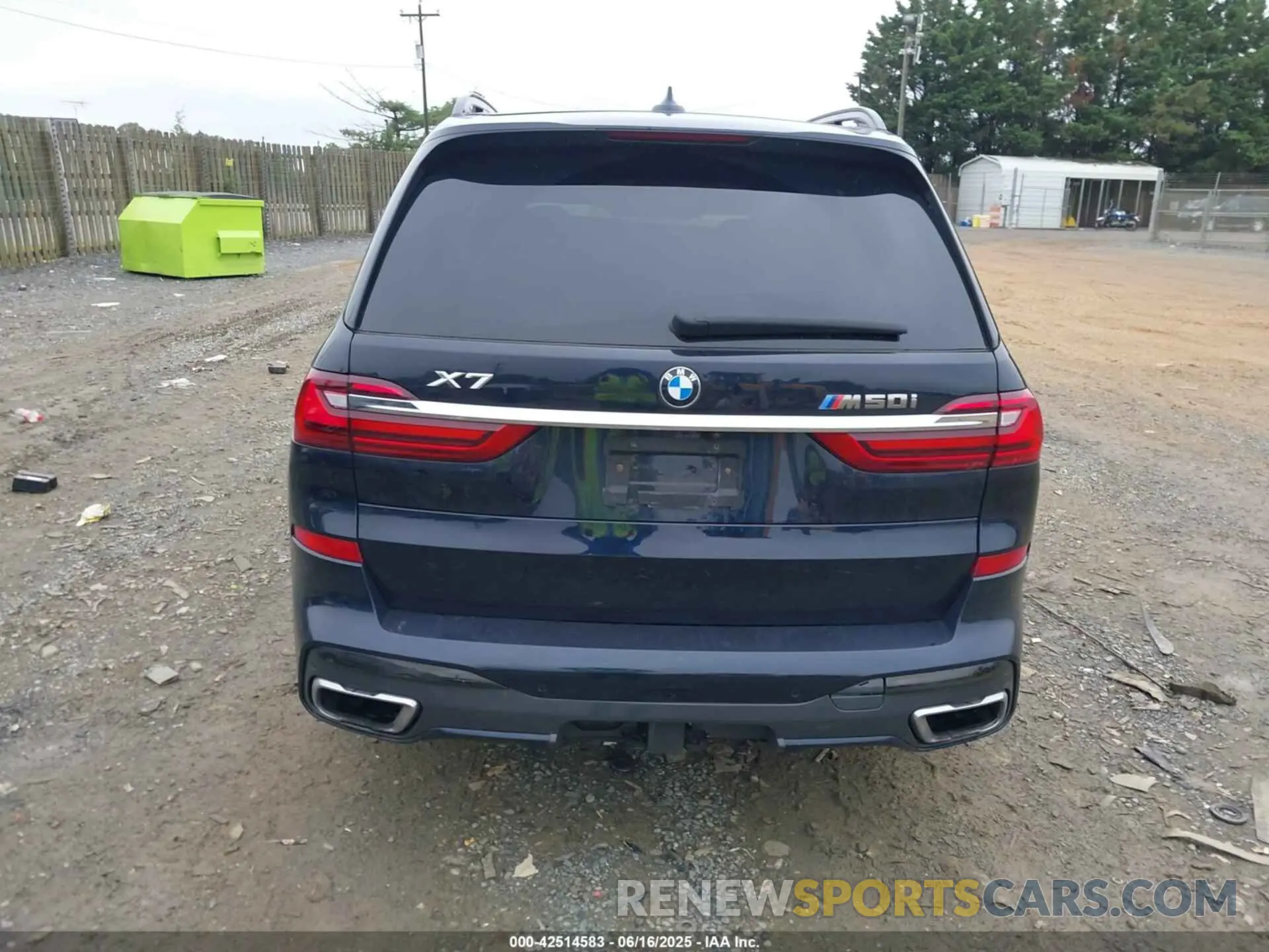 16 fotografías del automóvil dañado 5UXCX4C53KLB39677 BMW X7 2019