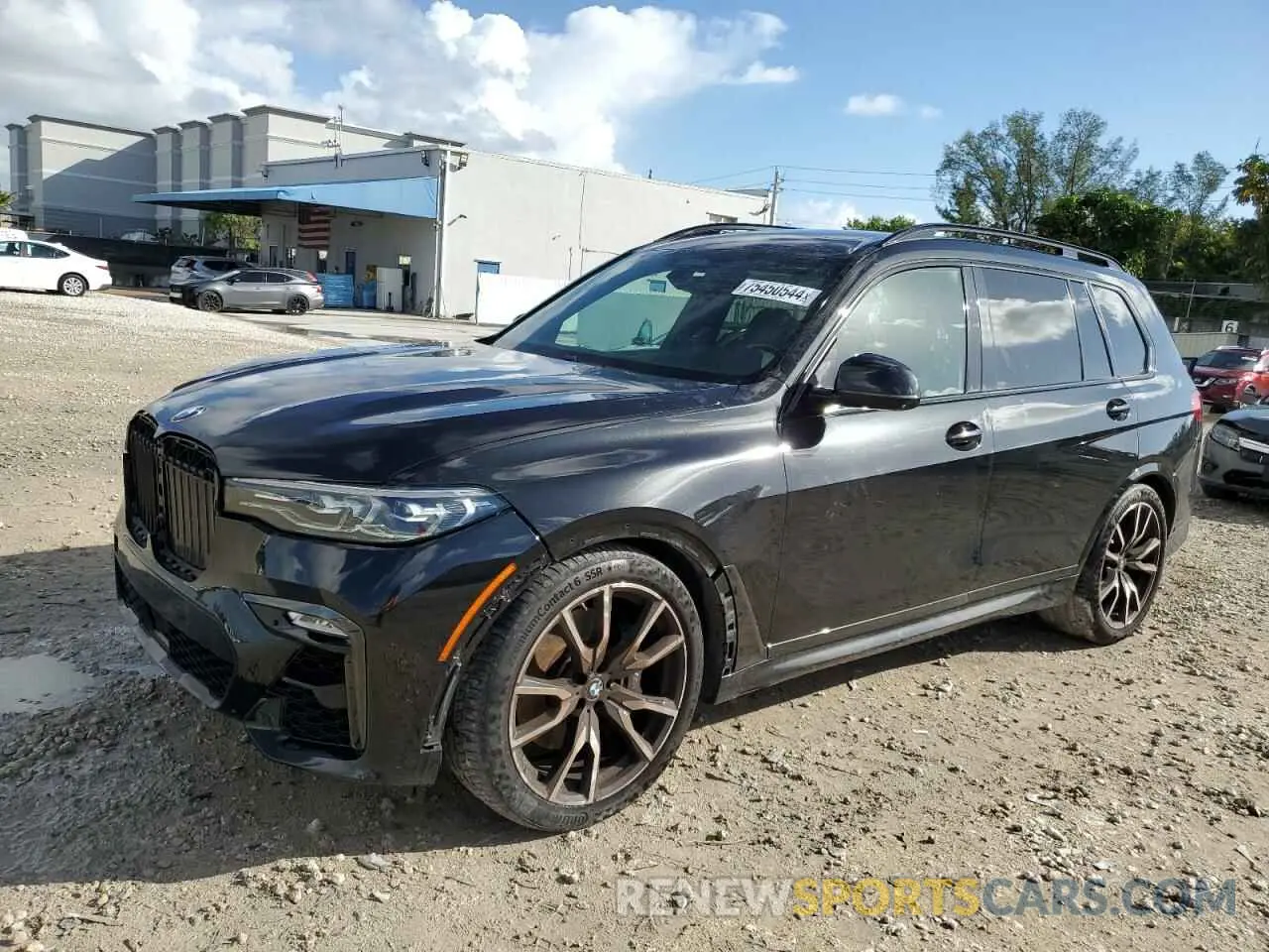 1 fotografías del automóvil dañado 5UXCX4C54KLS37694 BMW X7 2019