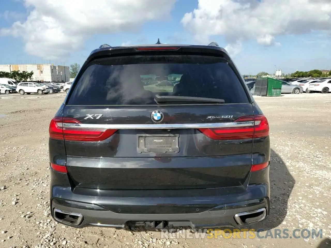6 fotografías del automóvil dañado 5UXCX4C54KLS37694 BMW X7 2019