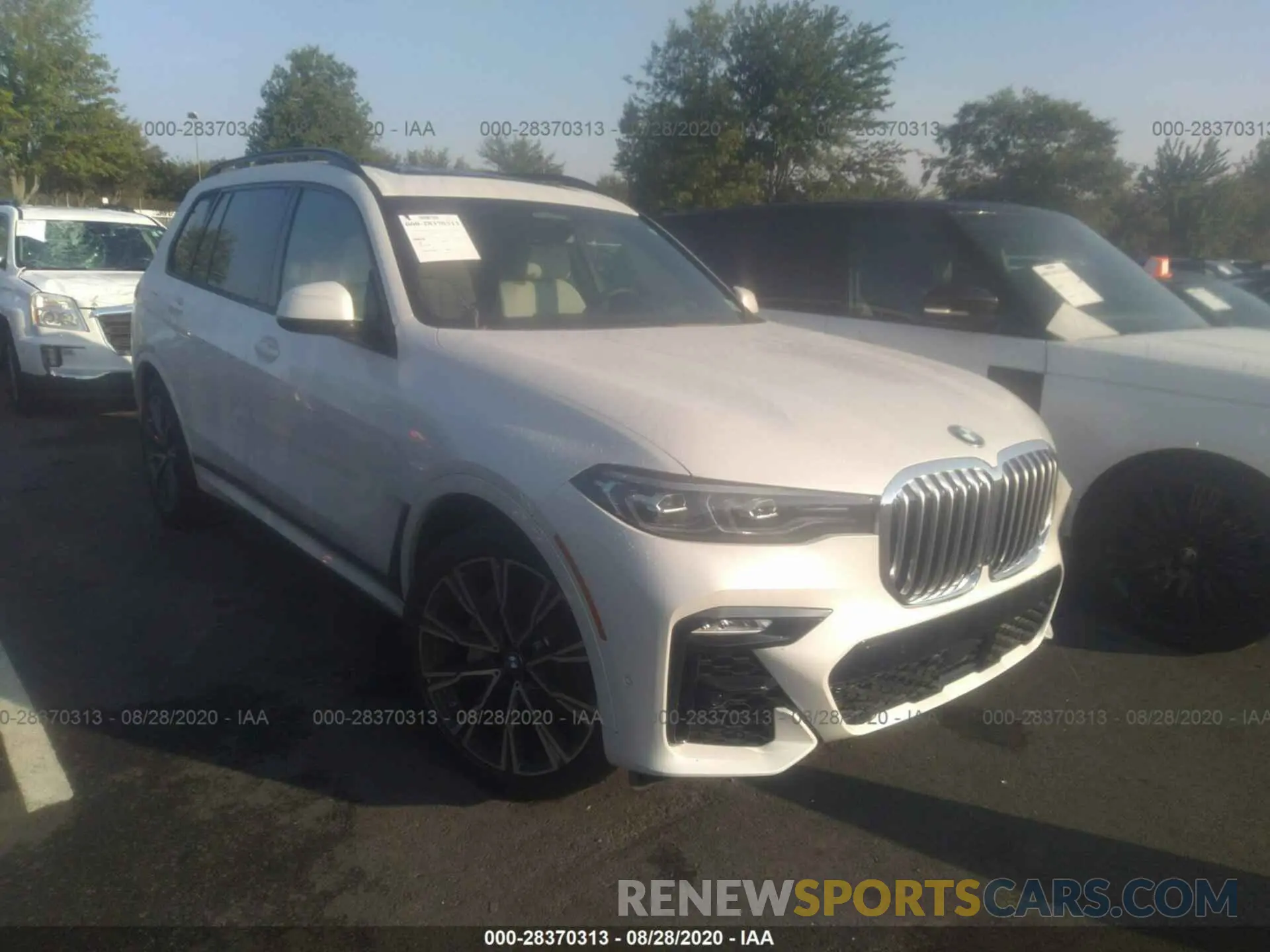 1 fotografías del automóvil dañado 5UXCX4C54KLS38263 BMW X7 2019