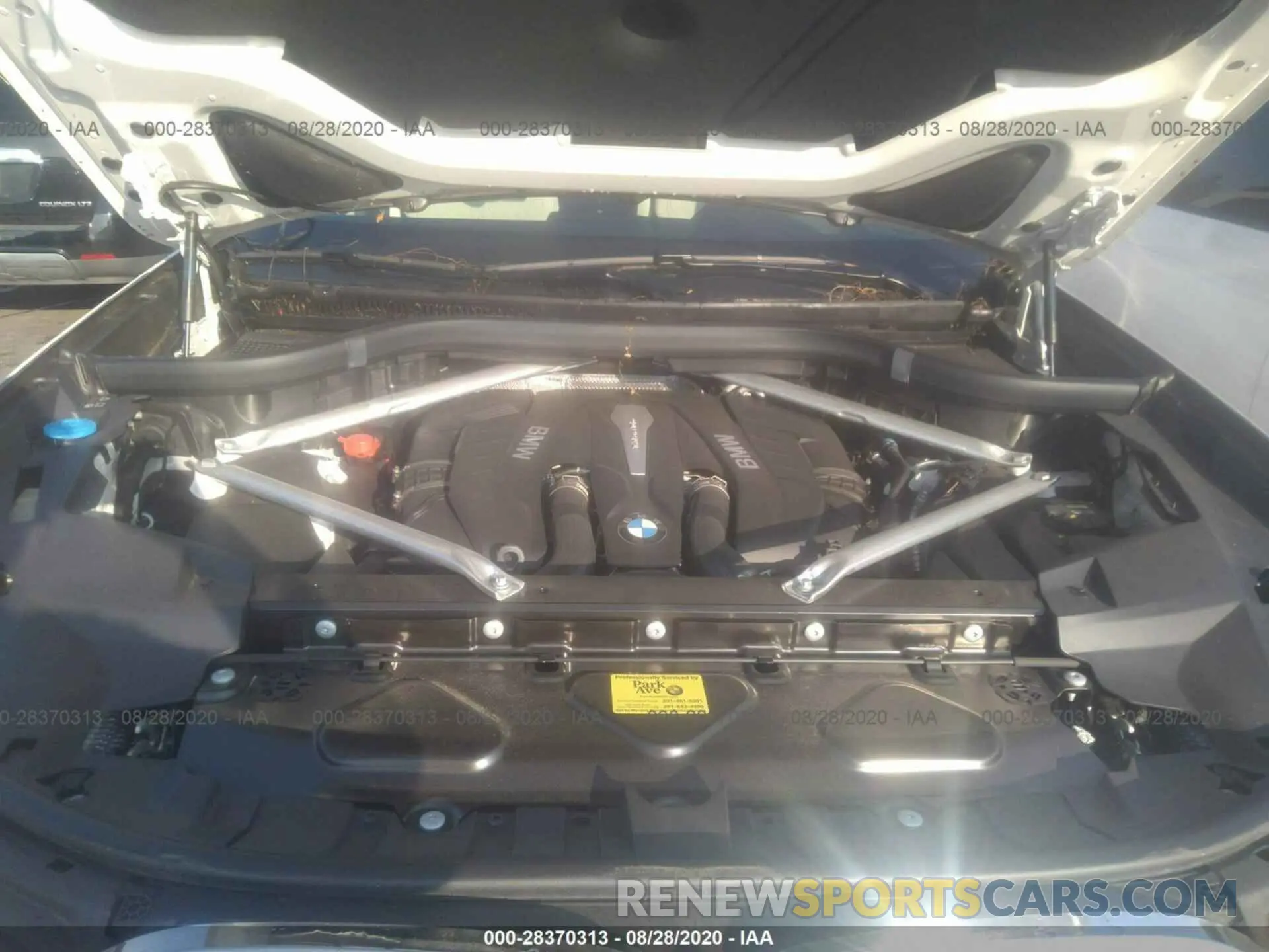 10 fotografías del automóvil dañado 5UXCX4C54KLS38263 BMW X7 2019