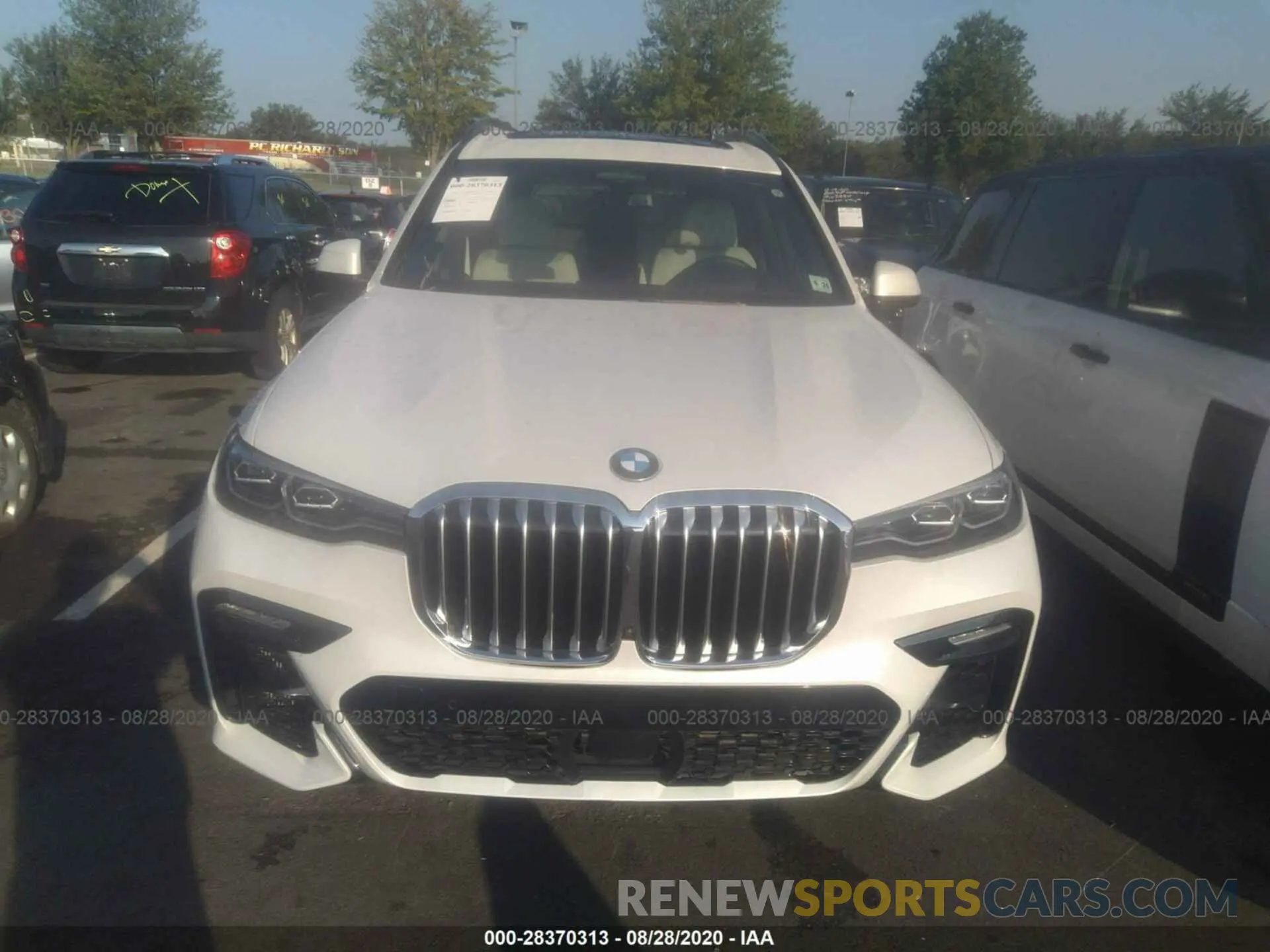 6 fotografías del automóvil dañado 5UXCX4C54KLS38263 BMW X7 2019