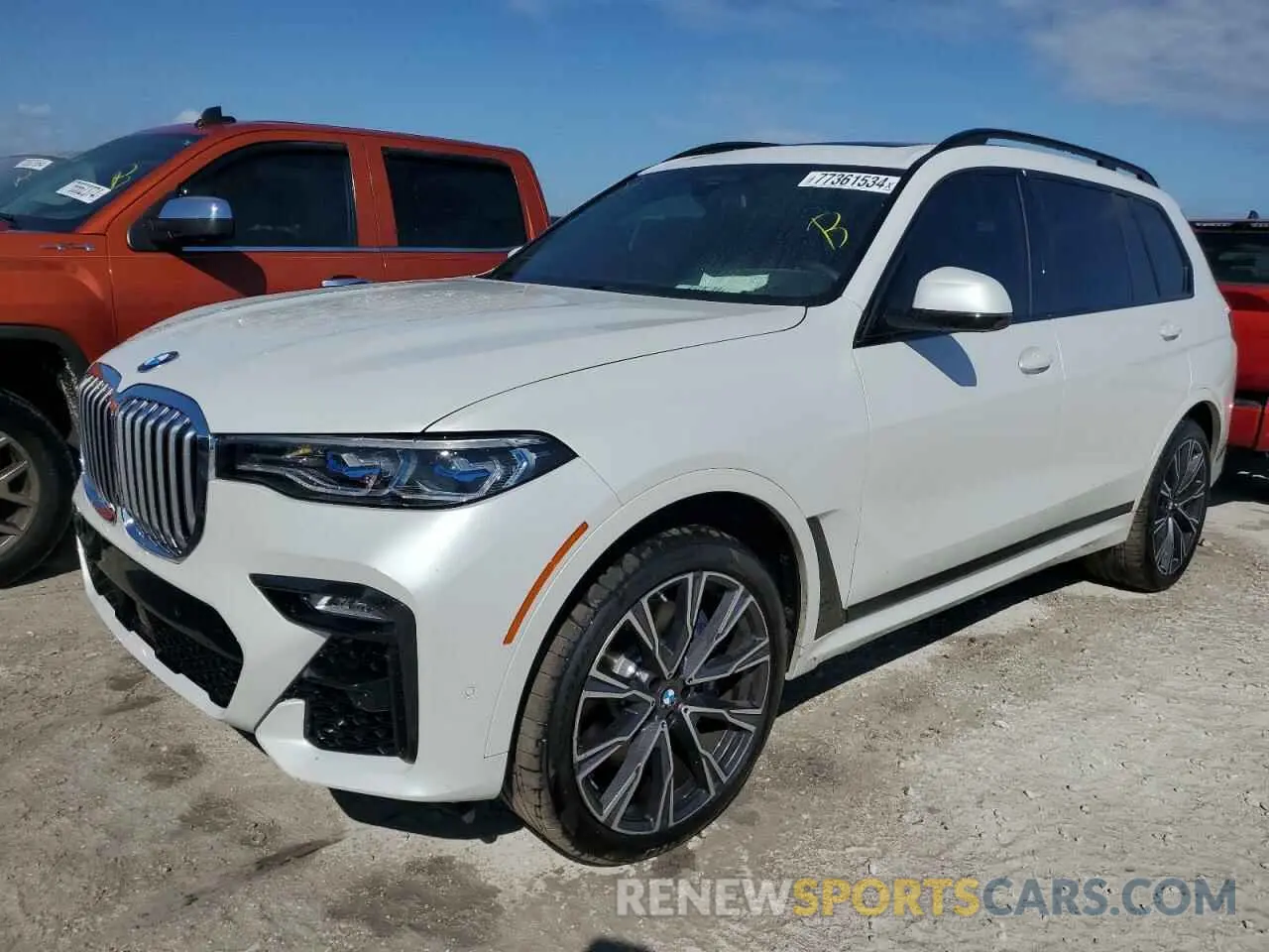 1 fotografías del automóvil dañado 5UXCX4C55KLS36814 BMW X7 2019