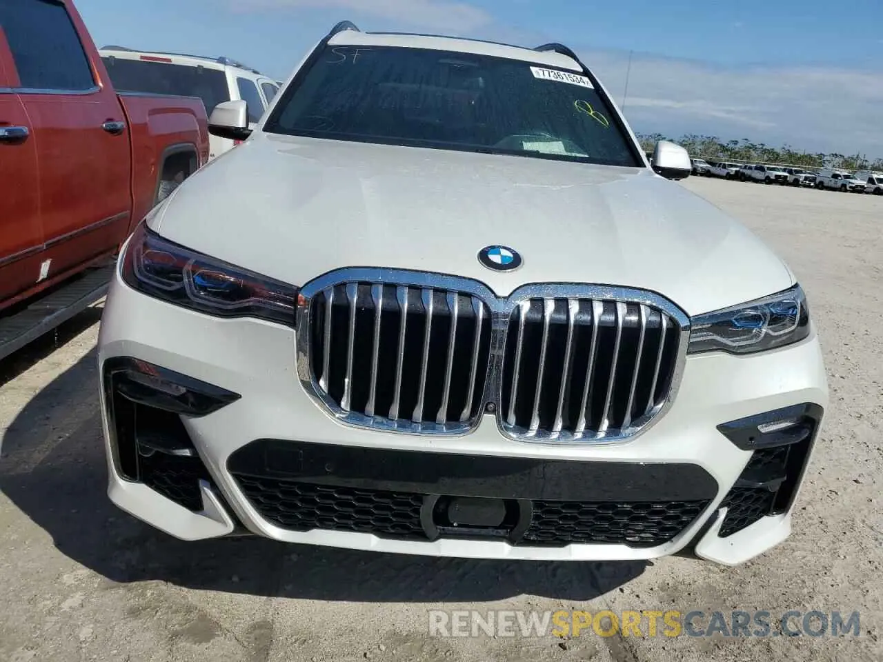 5 fotografías del automóvil dañado 5UXCX4C55KLS36814 BMW X7 2019