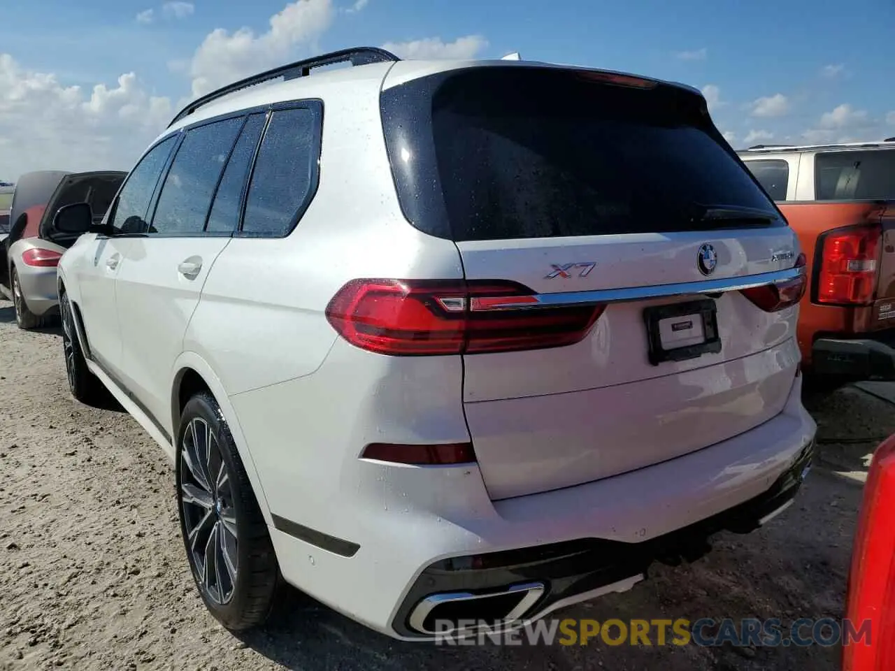 6 fotografías del automóvil dañado 5UXCX4C55KLS36814 BMW X7 2019