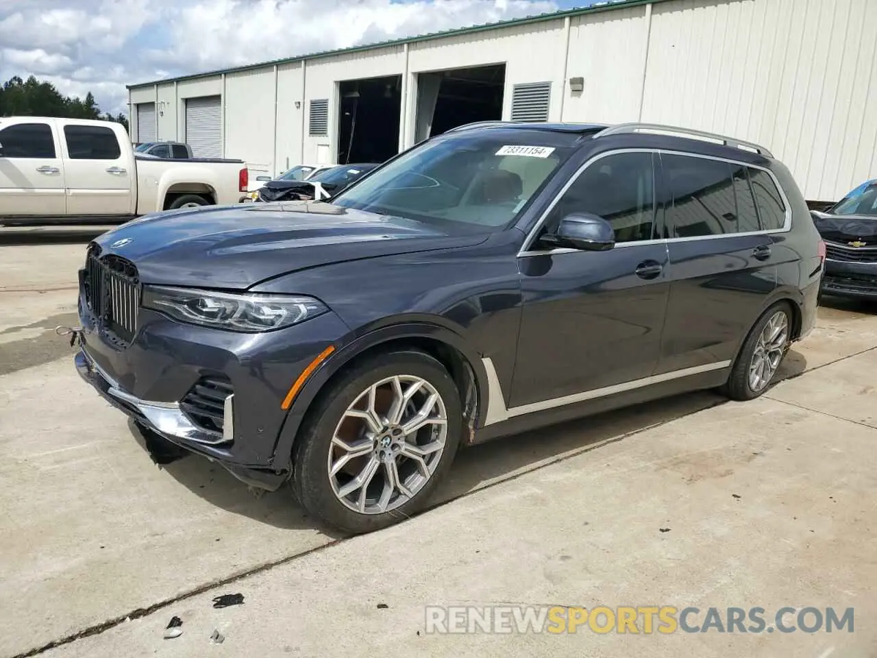 1 fotografías del automóvil dañado 5UXCX4C55KLS38191 BMW X7 2019