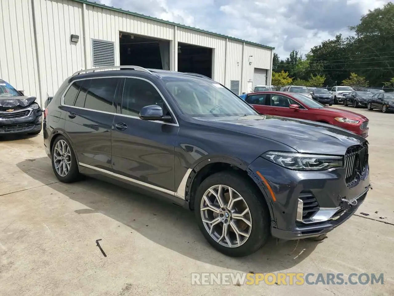 4 fotografías del automóvil dañado 5UXCX4C55KLS38191 BMW X7 2019