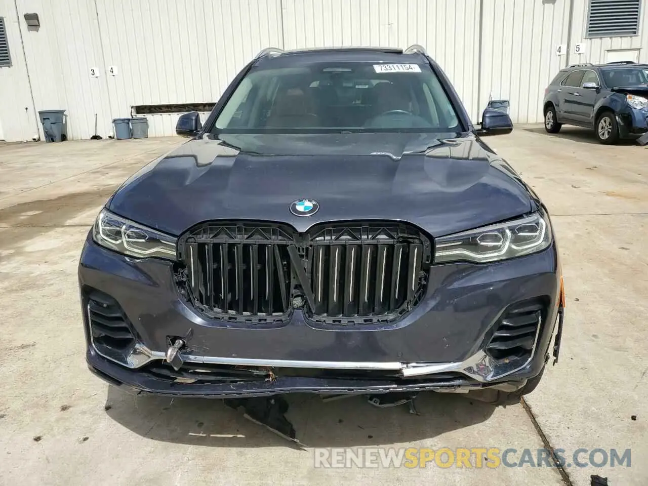 5 fotografías del automóvil dañado 5UXCX4C55KLS38191 BMW X7 2019