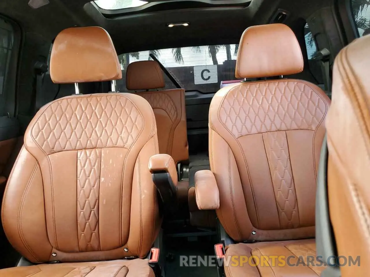 10 fotografías del automóvil dañado 5UXCX4C55KLS38711 BMW X7 2019