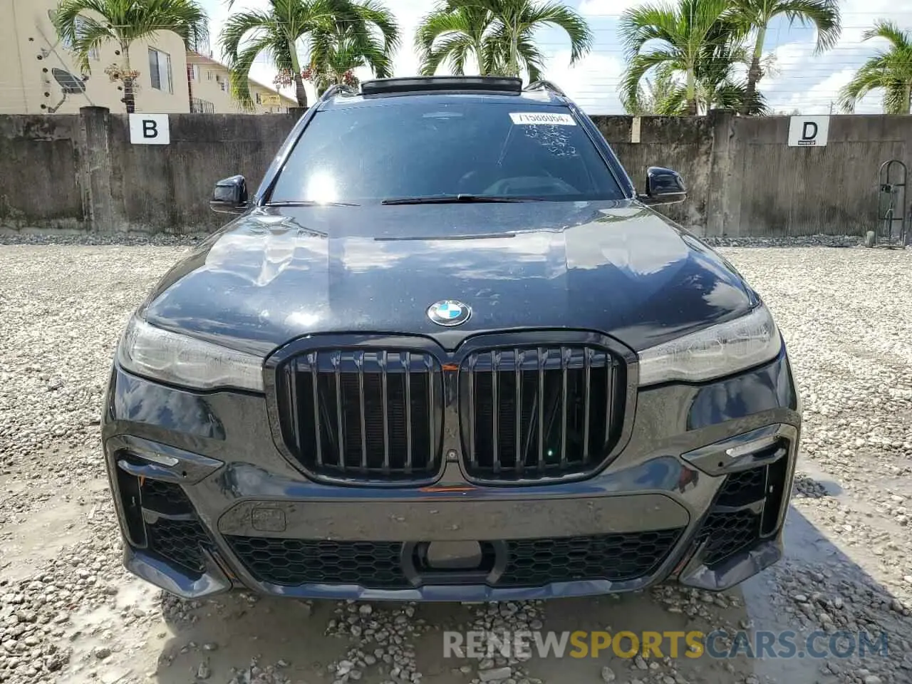 5 fotografías del automóvil dañado 5UXCX4C55KLS38711 BMW X7 2019