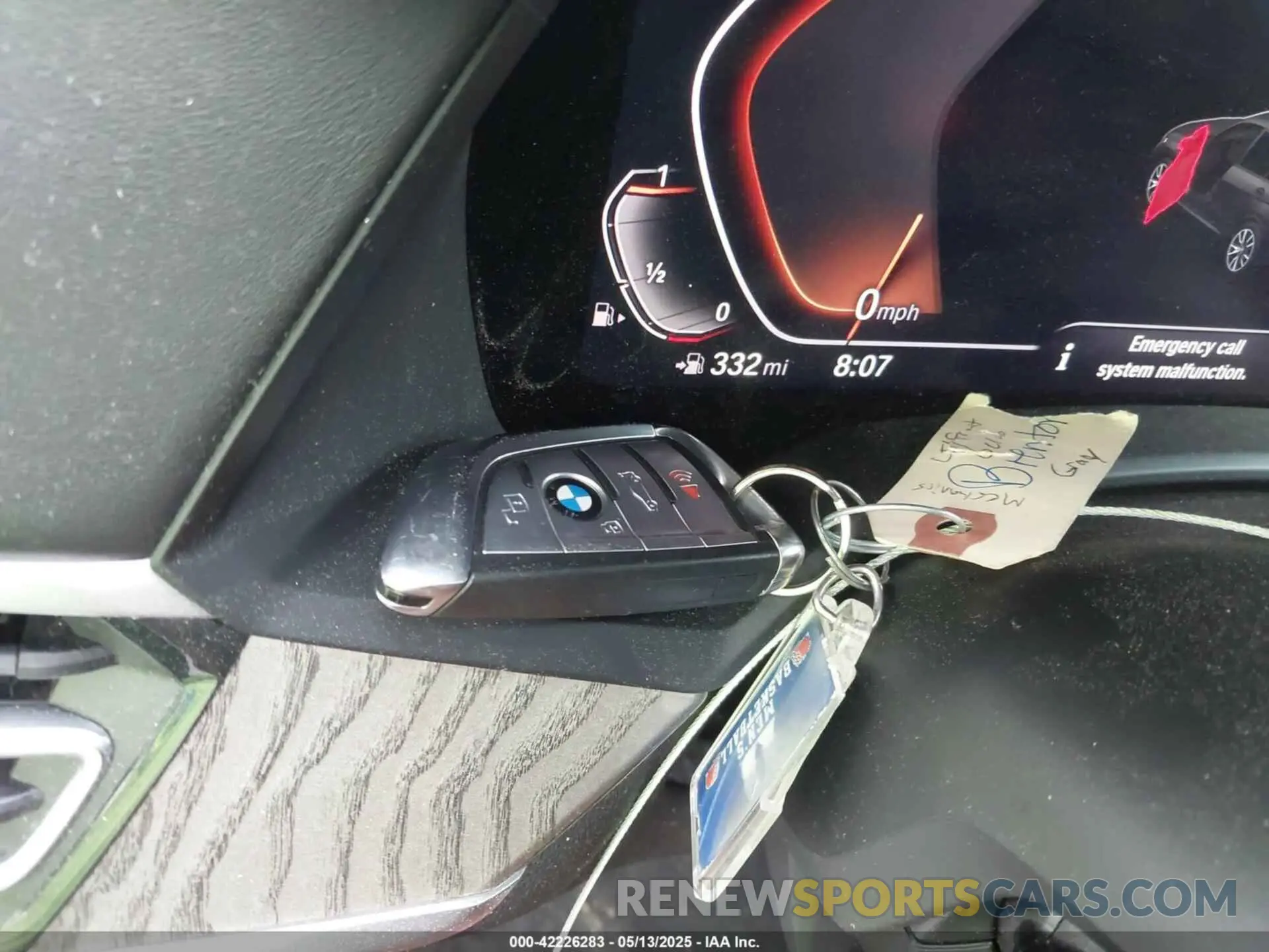11 fotografías del automóvil dañado 5UXCX4C57KLS37656 BMW X7 2019