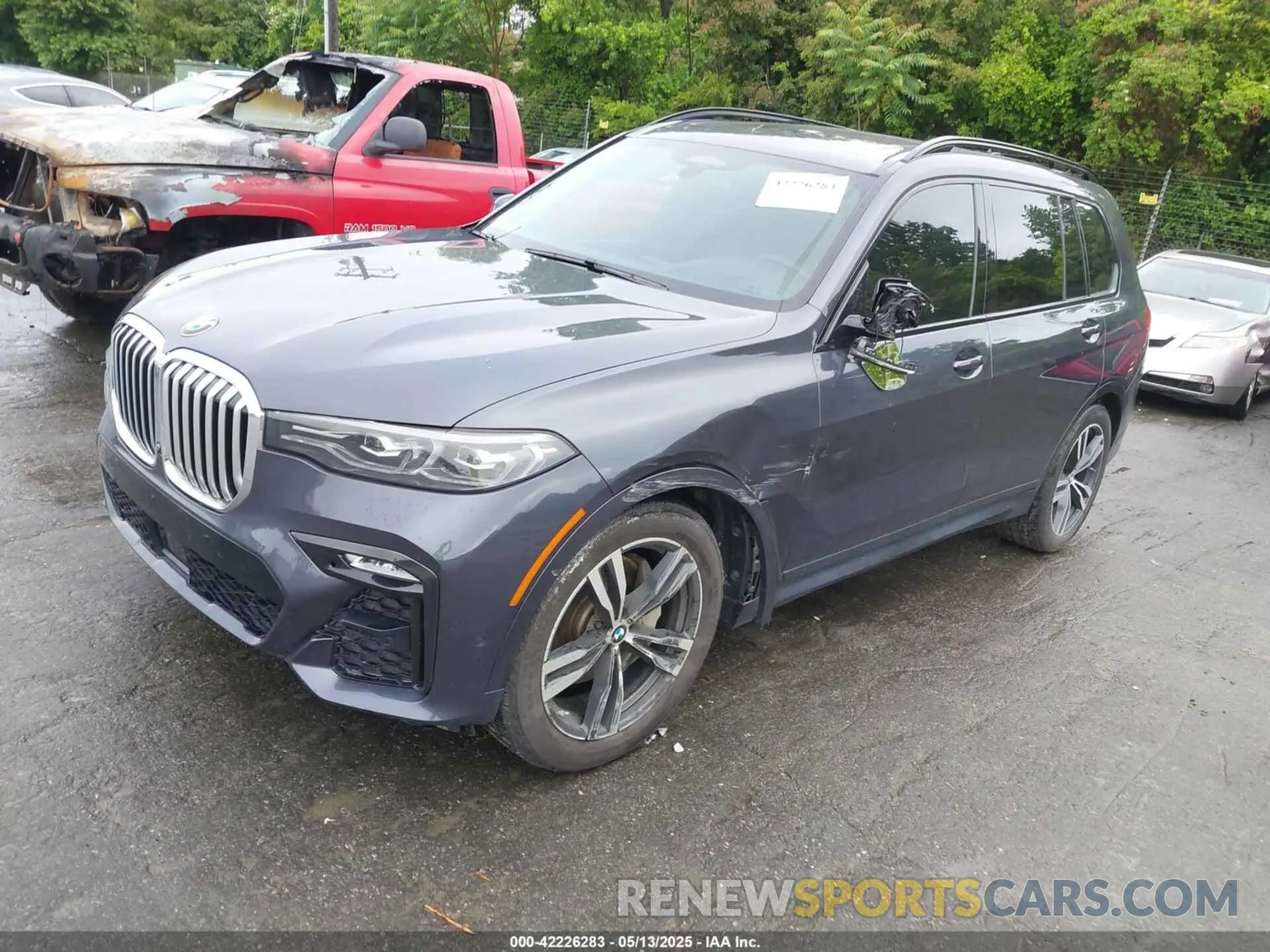 2 fotografías del automóvil dañado 5UXCX4C57KLS37656 BMW X7 2019