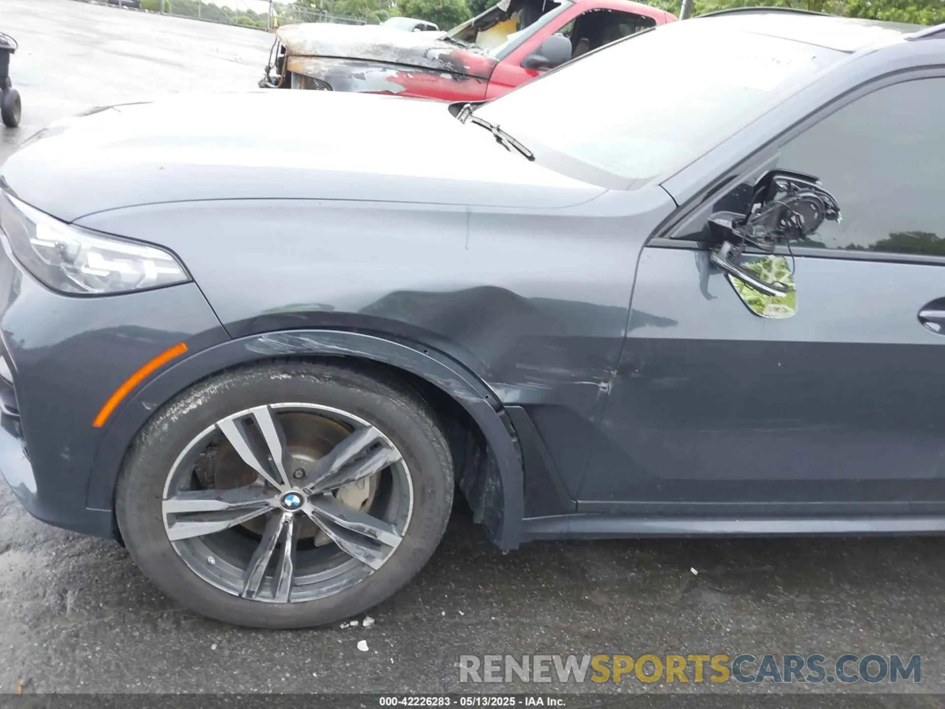 6 fotografías del automóvil dañado 5UXCX4C57KLS37656 BMW X7 2019