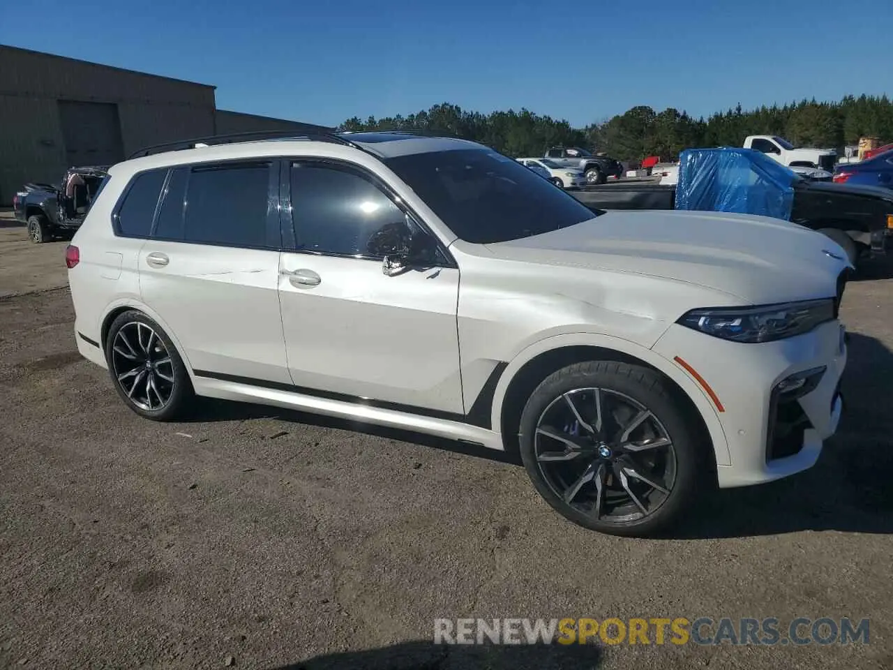 4 fotografías del automóvil dañado 5UXCX4C59KLB39473 BMW X7 2019