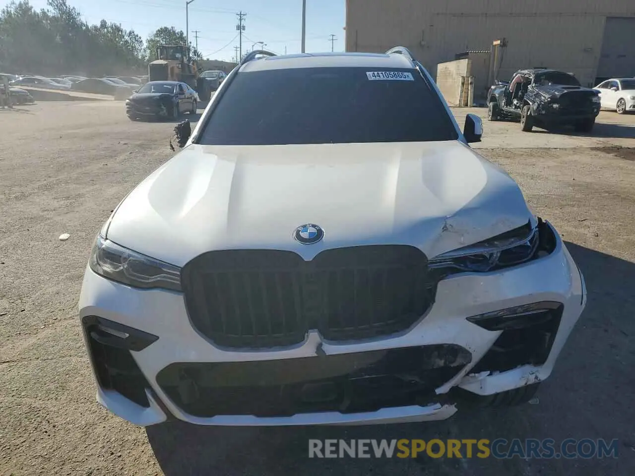 5 fotografías del automóvil dañado 5UXCX4C59KLB39473 BMW X7 2019