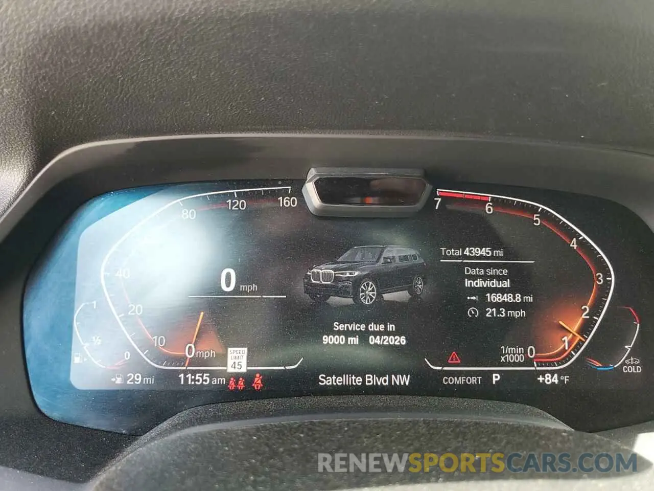 9 fotografías del automóvil dañado 5UXCX4C59KLB39487 BMW X7 2019