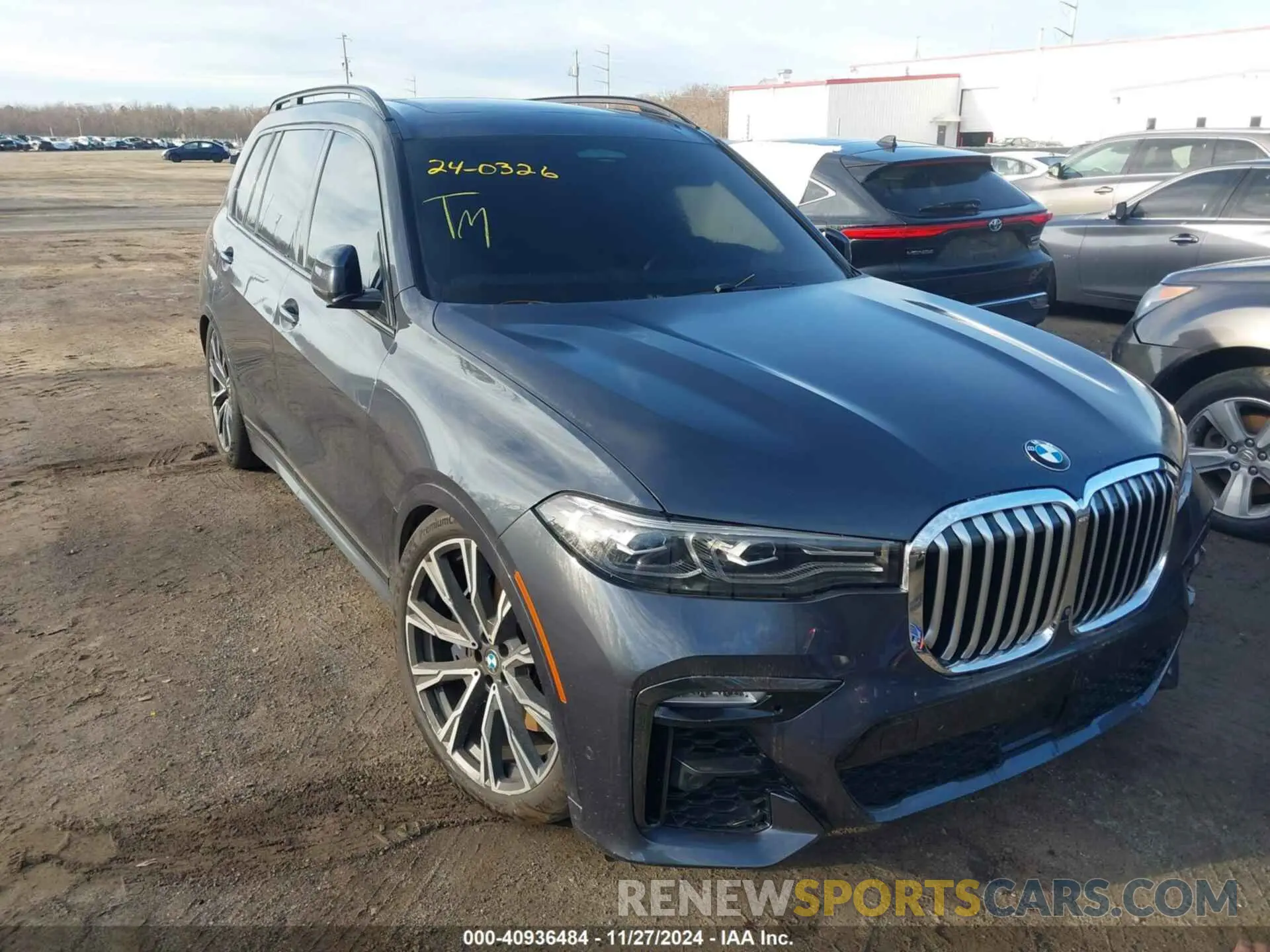 1 fotografías del automóvil dañado 5UXCX4C5XKLS35710 BMW X7 2019