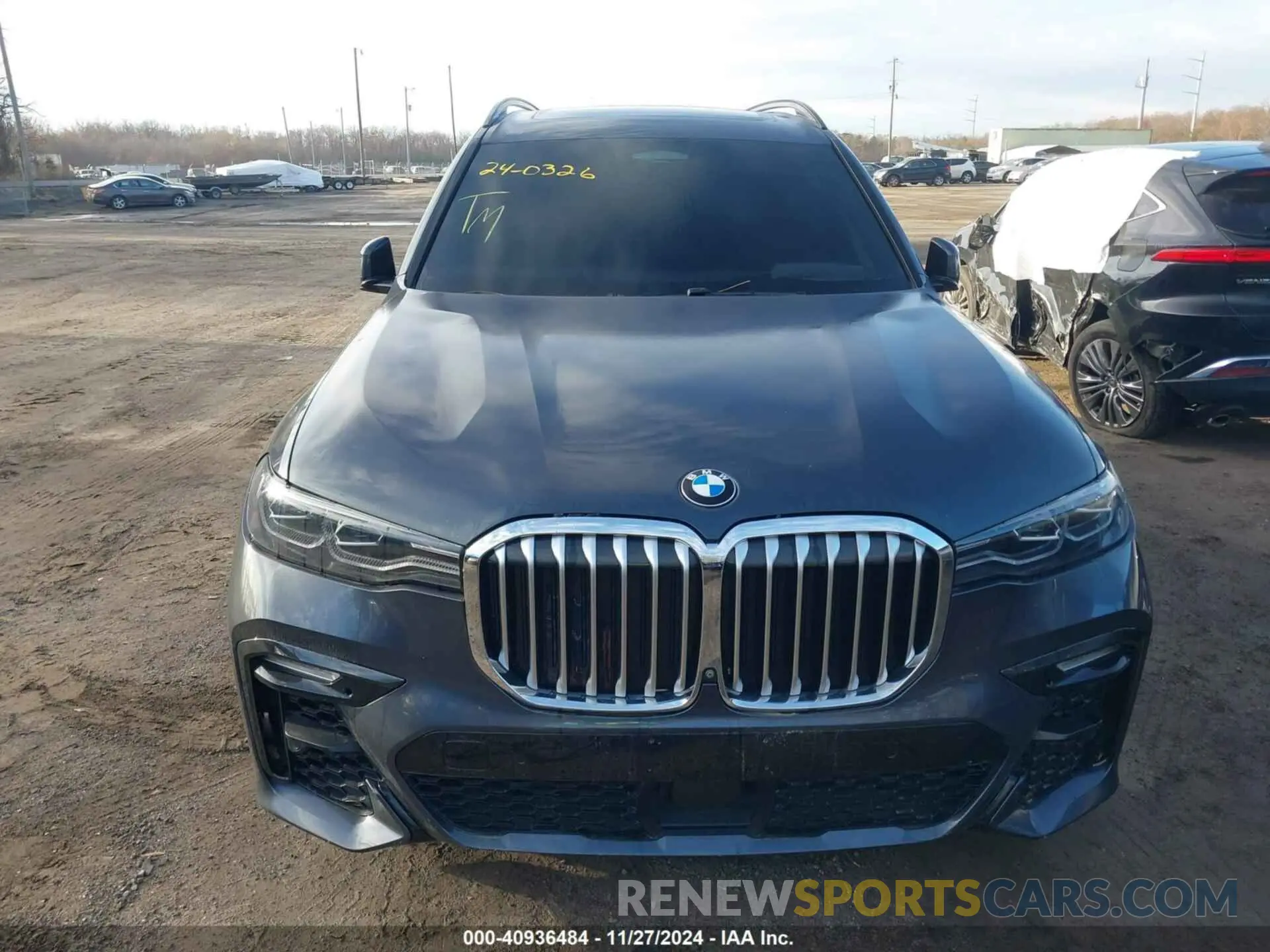 11 fotografías del automóvil dañado 5UXCX4C5XKLS35710 BMW X7 2019