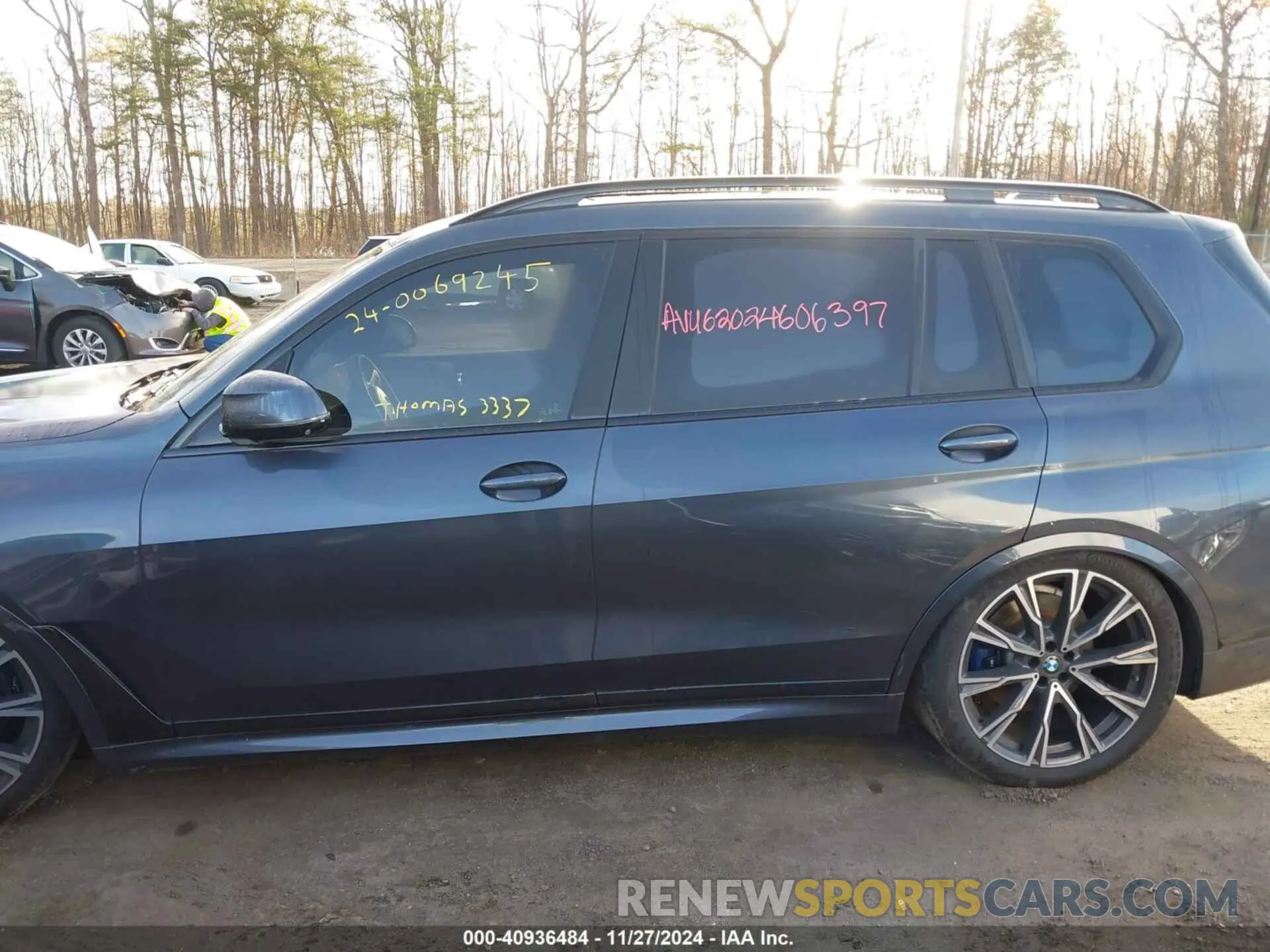 13 fotografías del automóvil dañado 5UXCX4C5XKLS35710 BMW X7 2019