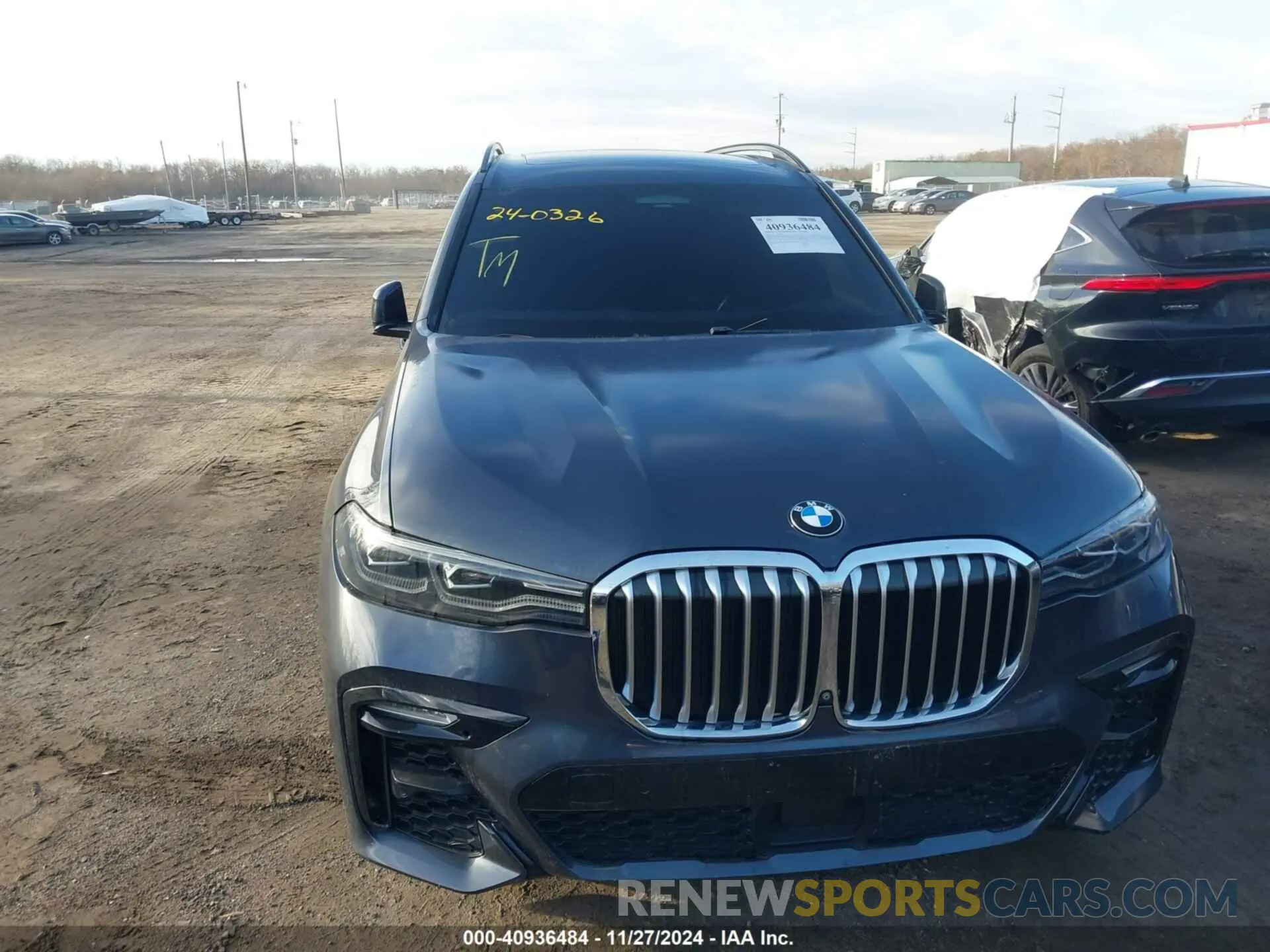 6 fotografías del automóvil dañado 5UXCX4C5XKLS35710 BMW X7 2019