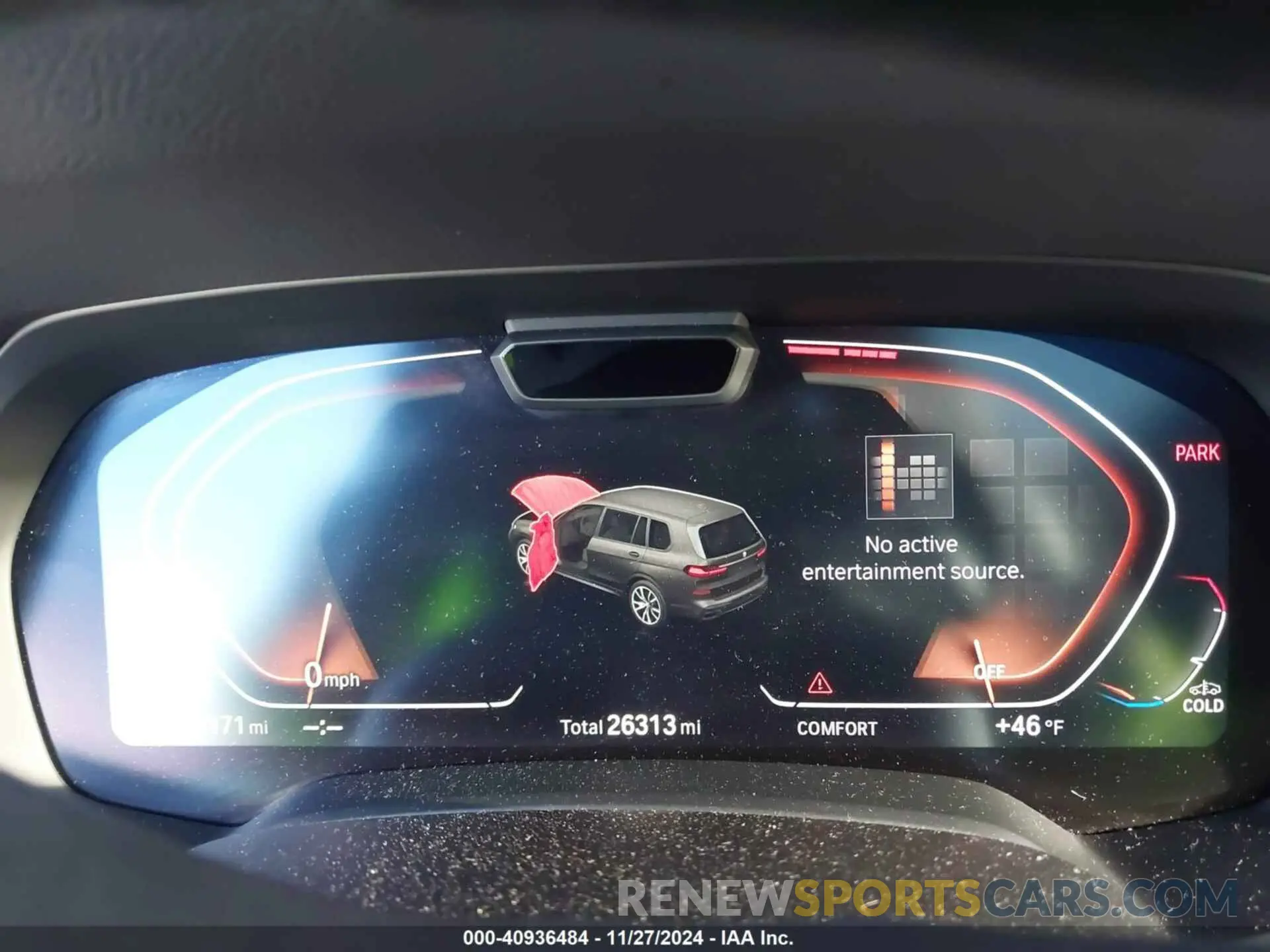7 fotografías del automóvil dañado 5UXCX4C5XKLS35710 BMW X7 2019