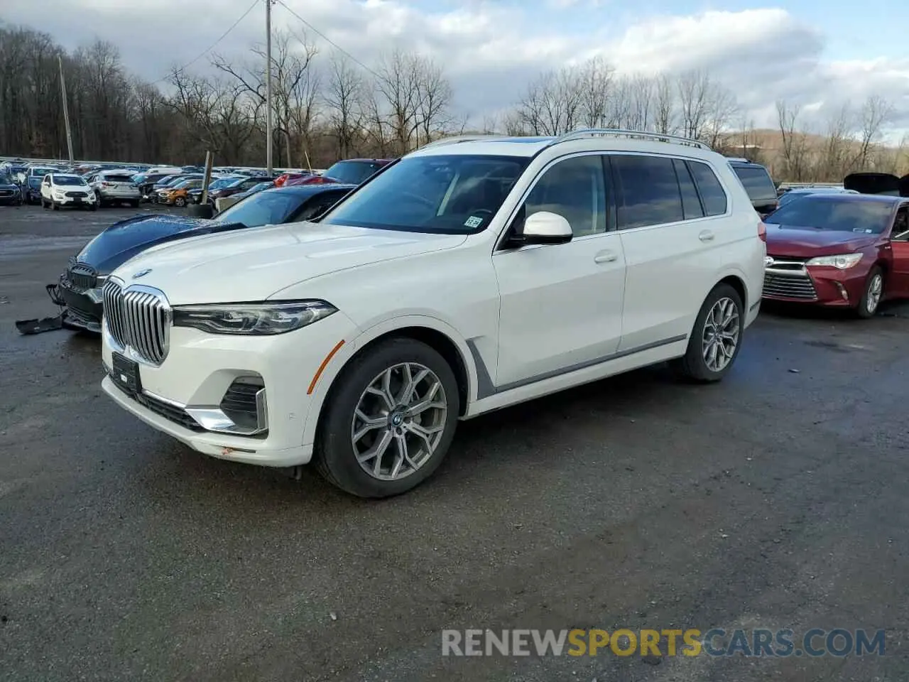 1 fotografías del automóvil dañado 5UXCW2C00L9B16433 BMW X7 2020