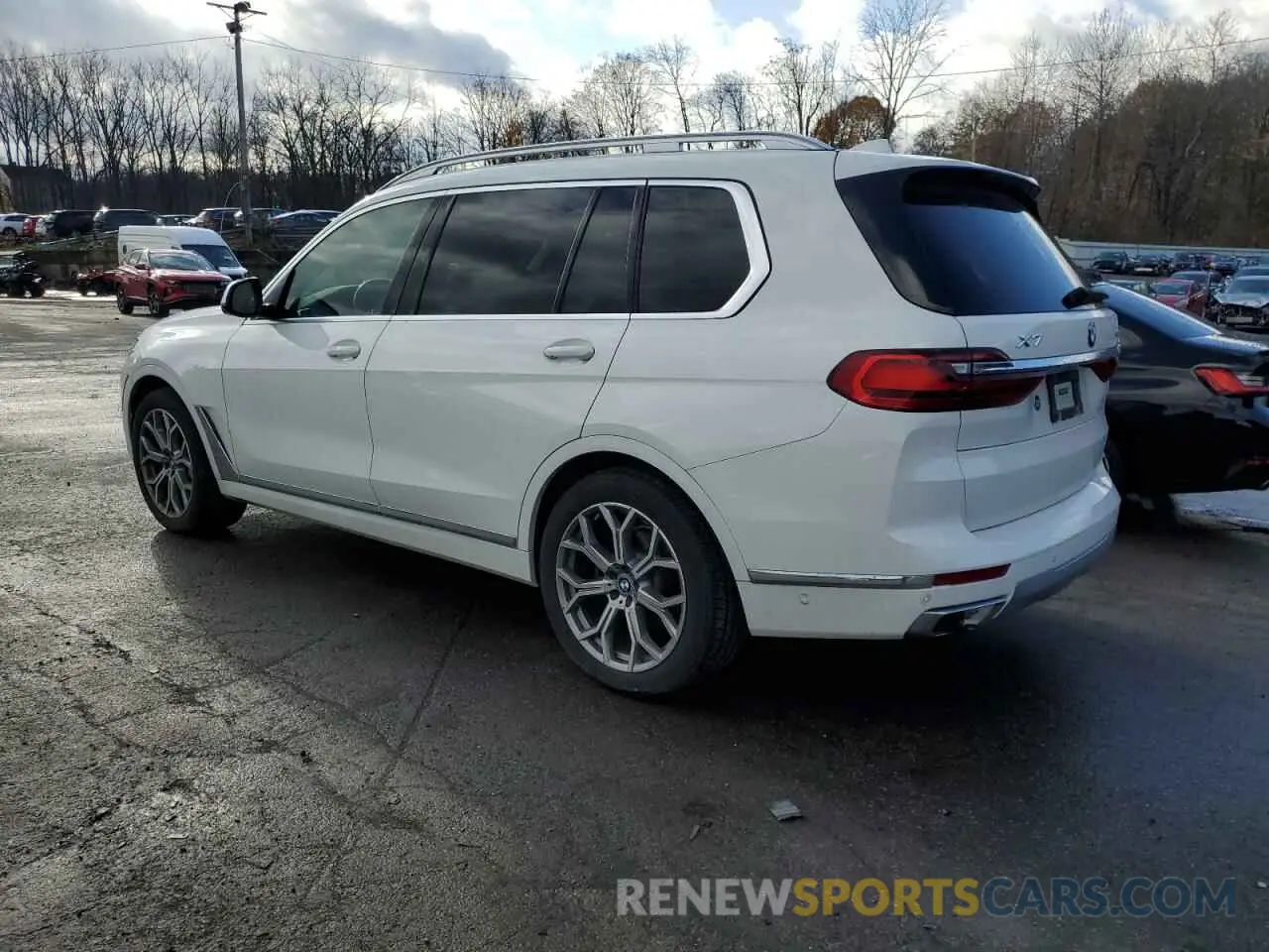 2 fotografías del automóvil dañado 5UXCW2C00L9B16433 BMW X7 2020