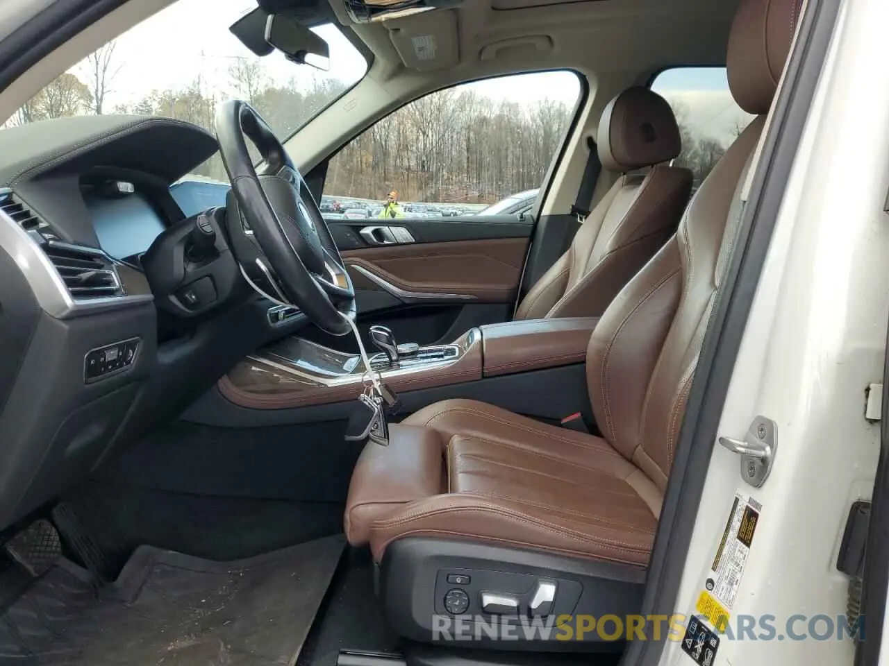 7 fotografías del automóvil dañado 5UXCW2C00L9B16433 BMW X7 2020