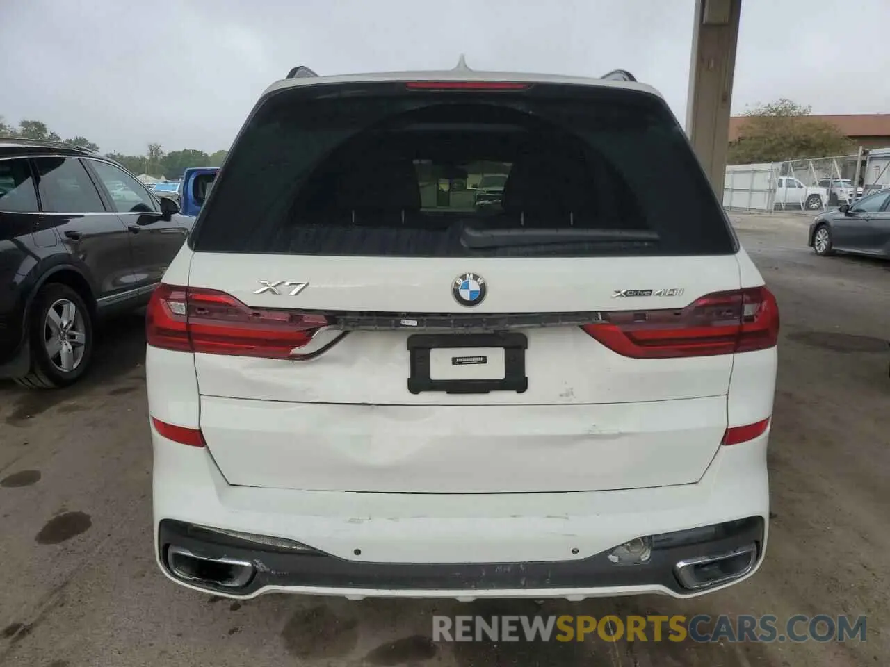 6 fotografías del automóvil dañado 5UXCW2C01L9A02912 BMW X7 2020