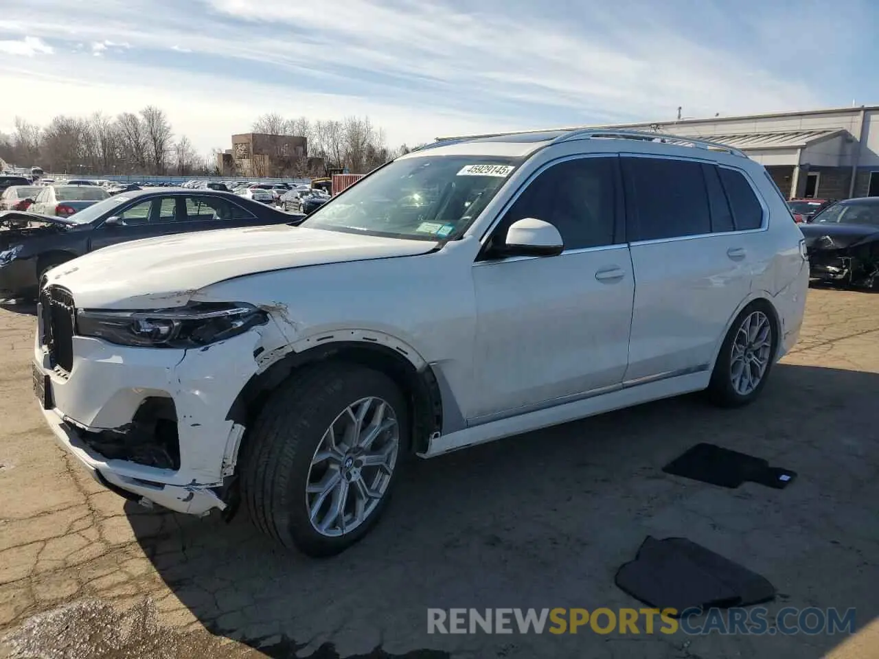 1 fotografías del automóvil dañado 5UXCW2C01L9B51479 BMW X7 2020