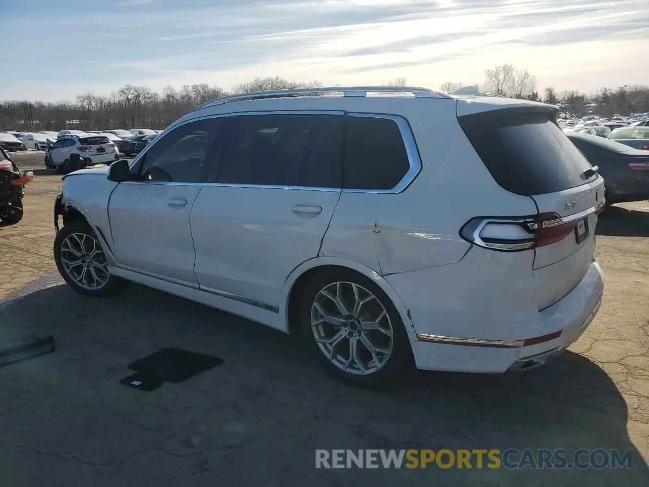 2 fotografías del automóvil dañado 5UXCW2C01L9B51479 BMW X7 2020