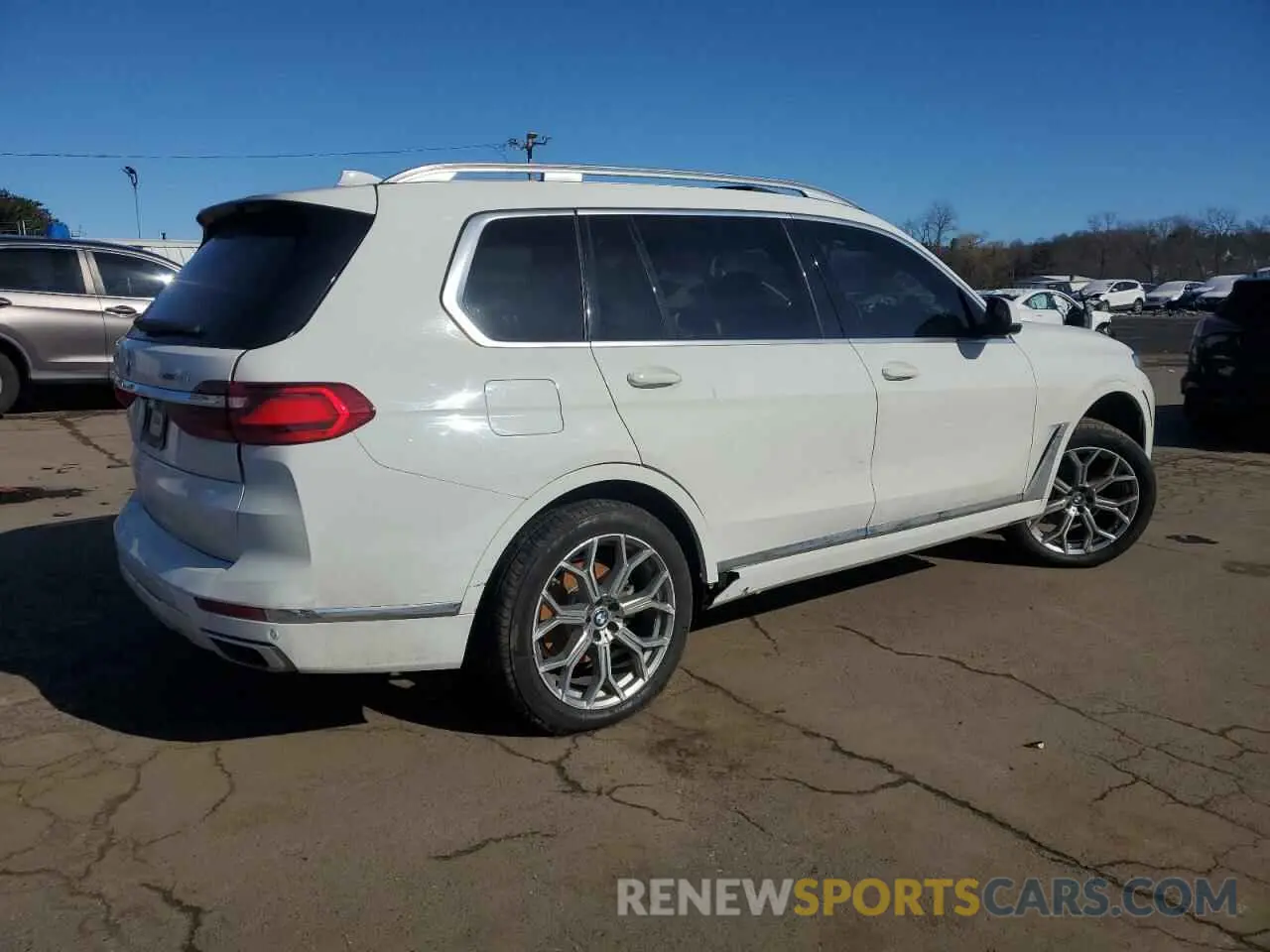 3 fotografías del automóvil dañado 5UXCW2C01L9B51479 BMW X7 2020