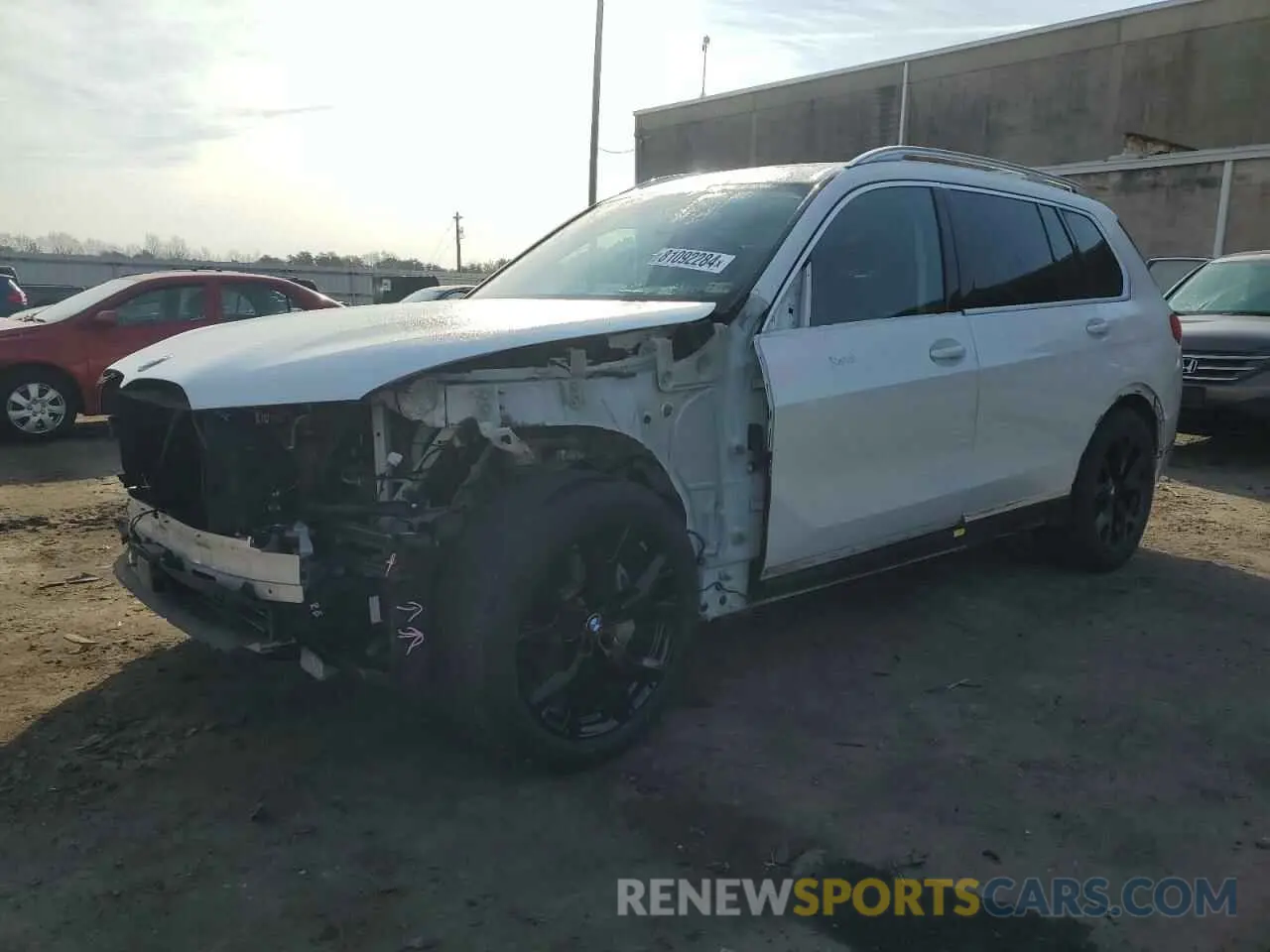 1 fotografías del automóvil dañado 5UXCW2C01L9C52246 BMW X7 2020