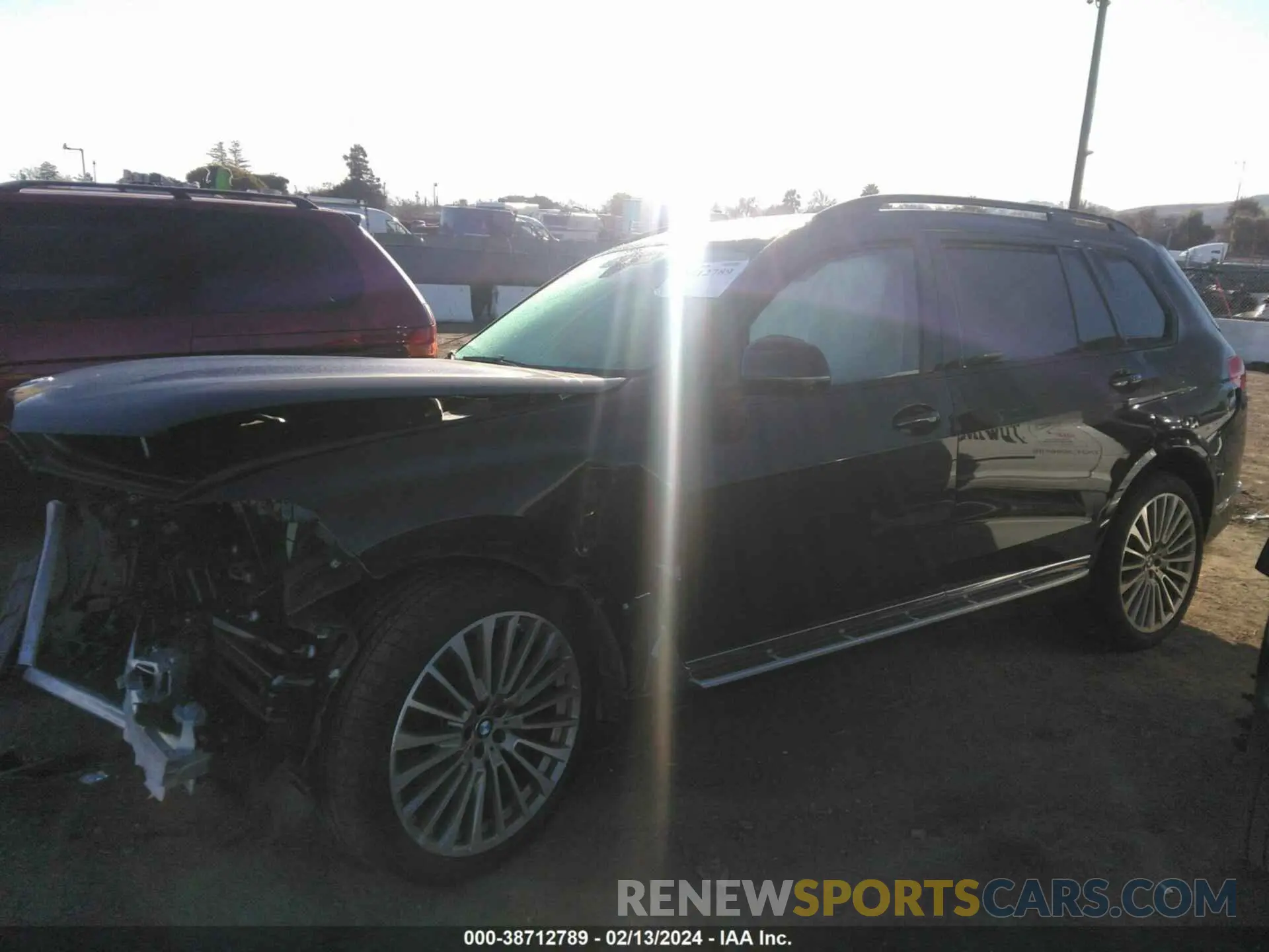 14 fotografías del automóvil dañado 5UXCW2C01L9C64039 BMW X7 2020