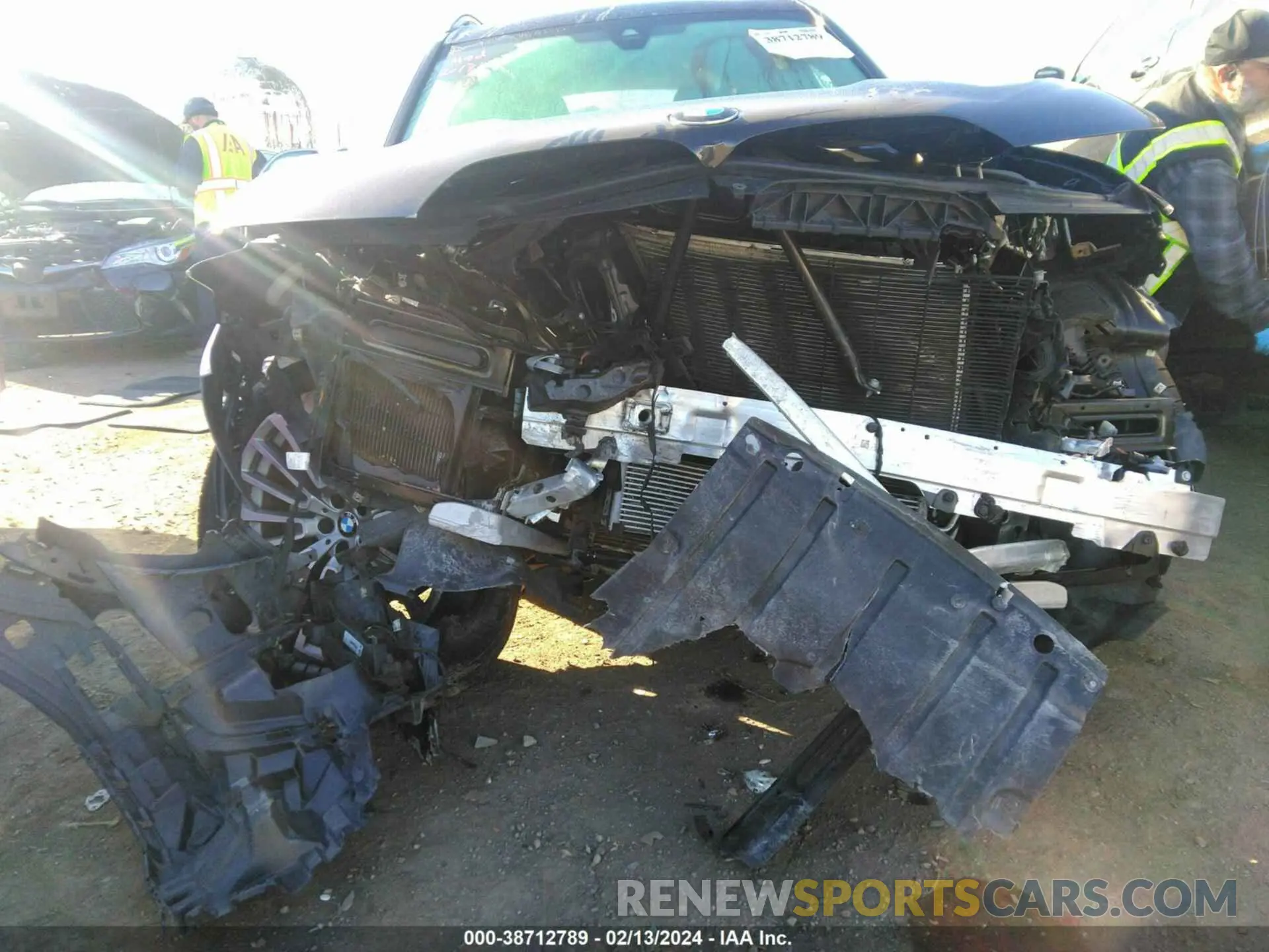 6 fotografías del automóvil dañado 5UXCW2C01L9C64039 BMW X7 2020