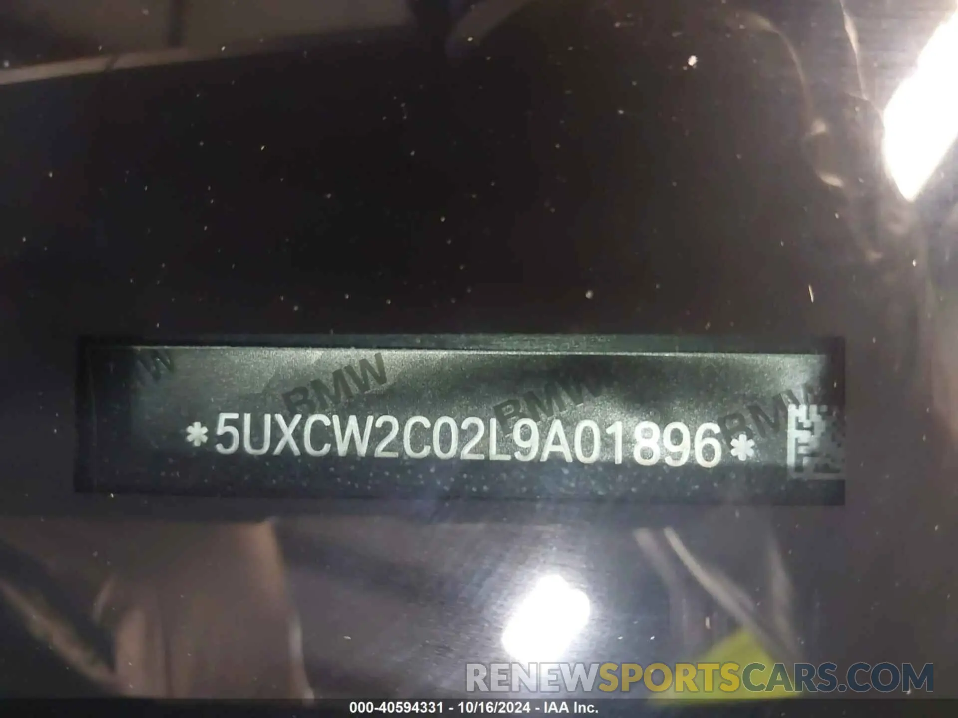 18 fotografías del automóvil dañado 5UXCW2C02L9A01896 BMW X7 2020