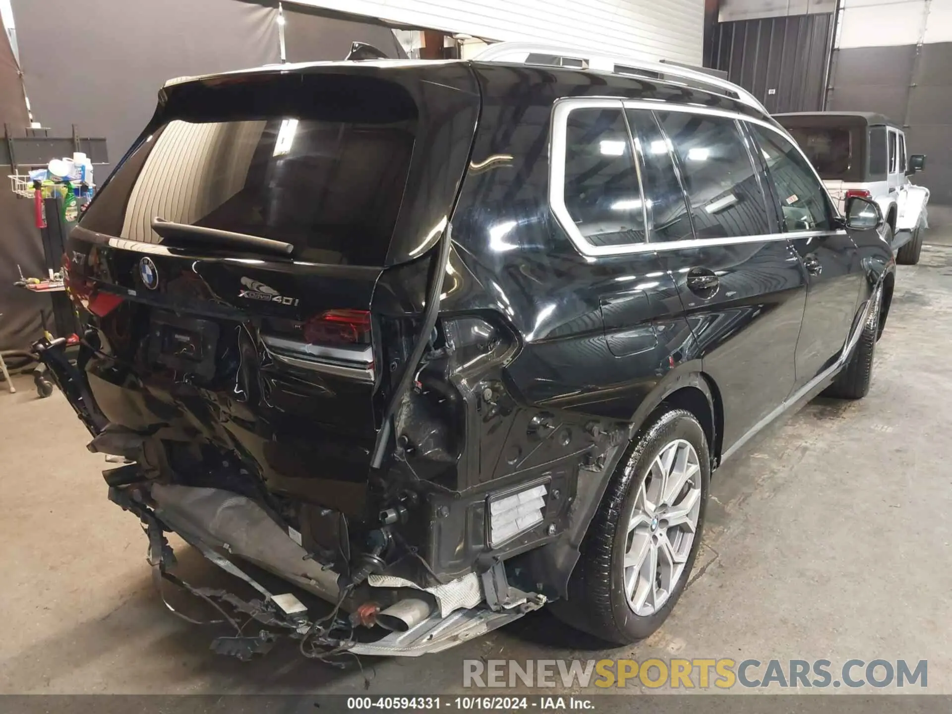 4 fotografías del automóvil dañado 5UXCW2C02L9A01896 BMW X7 2020