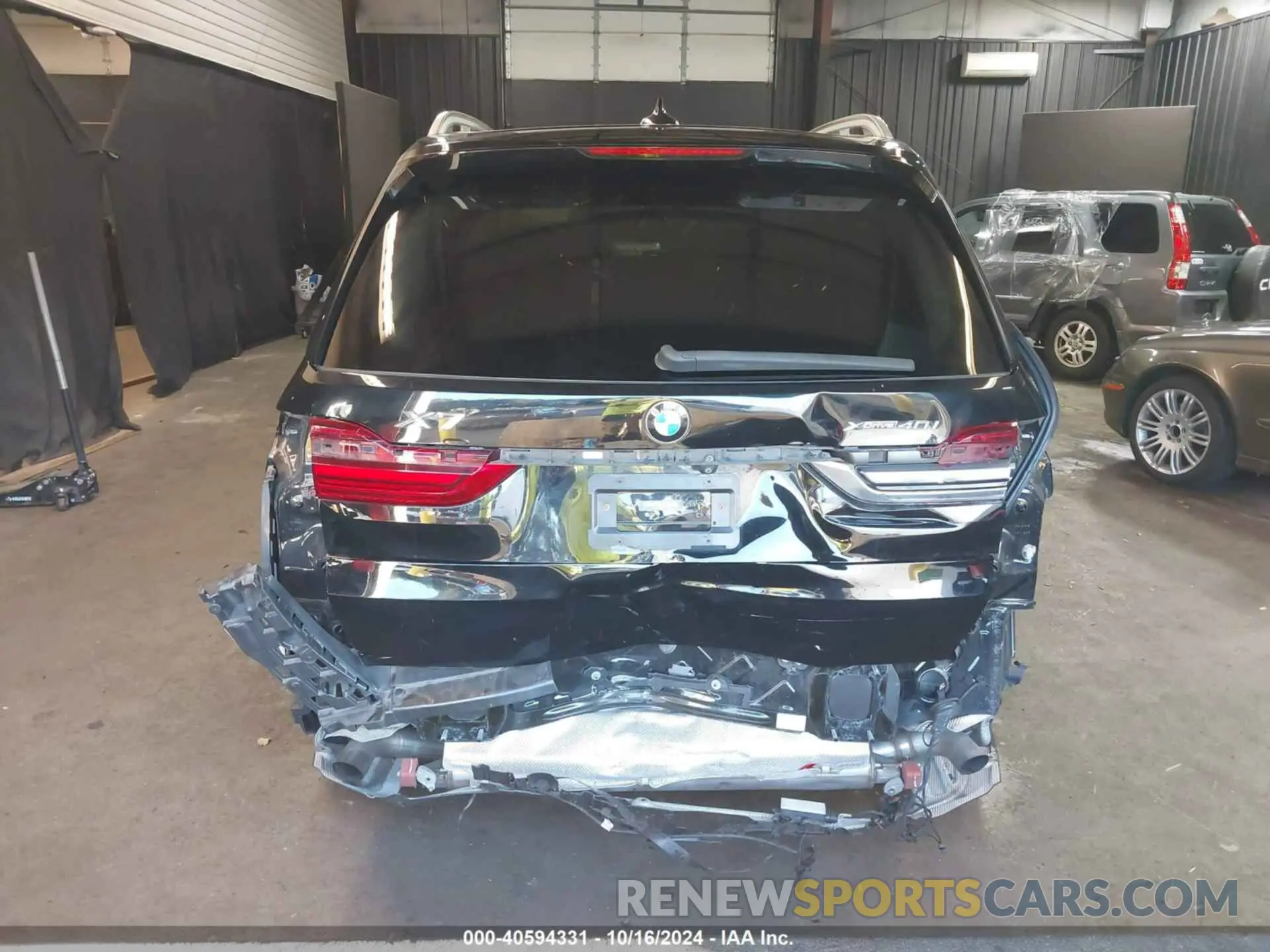 6 fotografías del automóvil dañado 5UXCW2C02L9A01896 BMW X7 2020