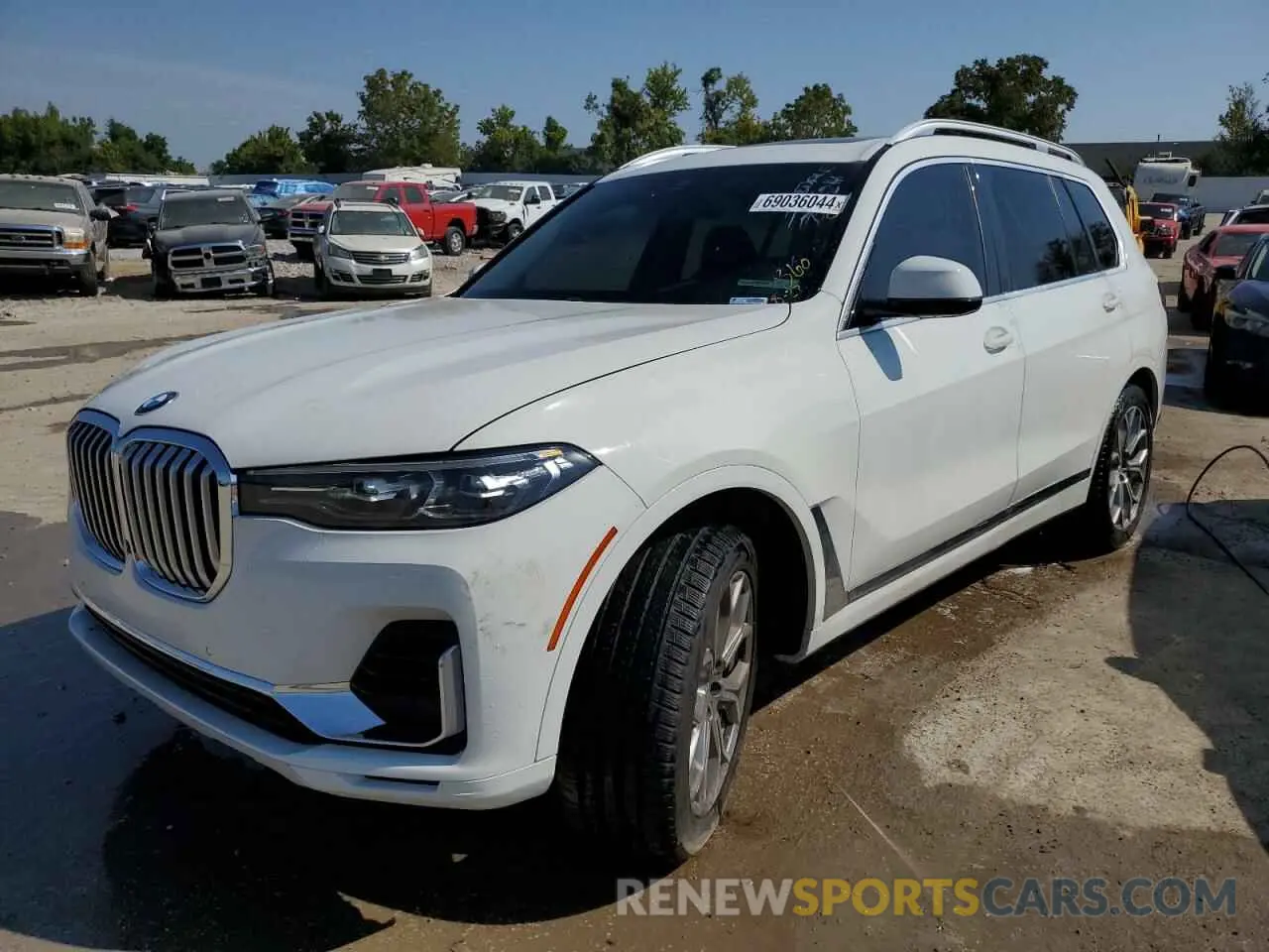 1 fotografías del automóvil dañado 5UXCW2C02L9A01946 BMW X7 2020