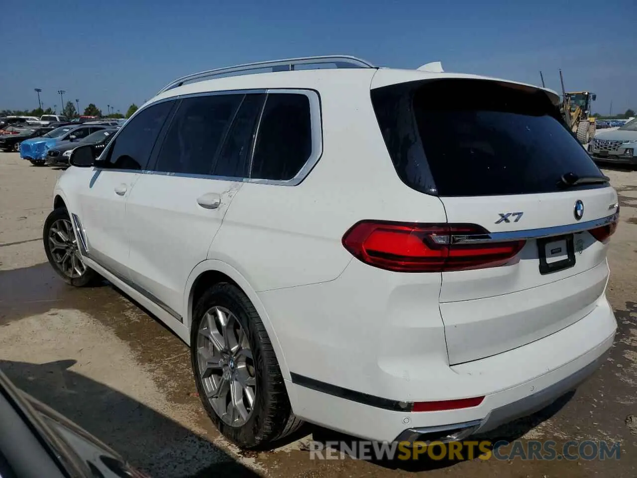 2 fotografías del automóvil dañado 5UXCW2C02L9A01946 BMW X7 2020