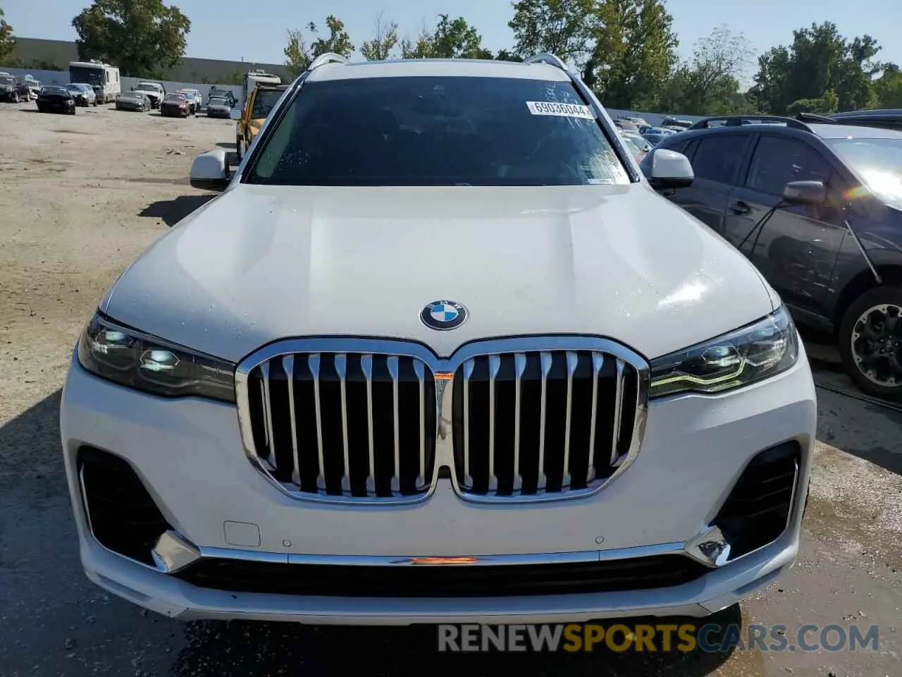 5 fotografías del automóvil dañado 5UXCW2C02L9A01946 BMW X7 2020