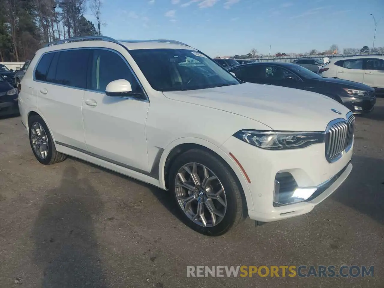 4 fotografías del automóvil dañado 5UXCW2C02L9B18622 BMW X7 2020