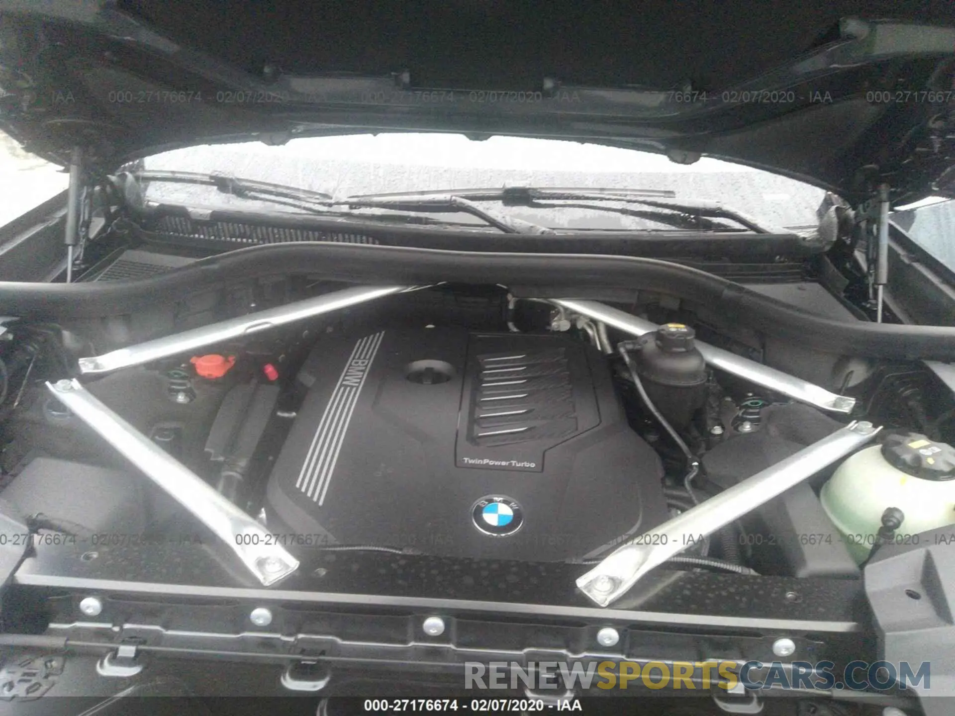 10 fotografías del automóvil dañado 5UXCW2C02L9B92929 BMW X7 2020