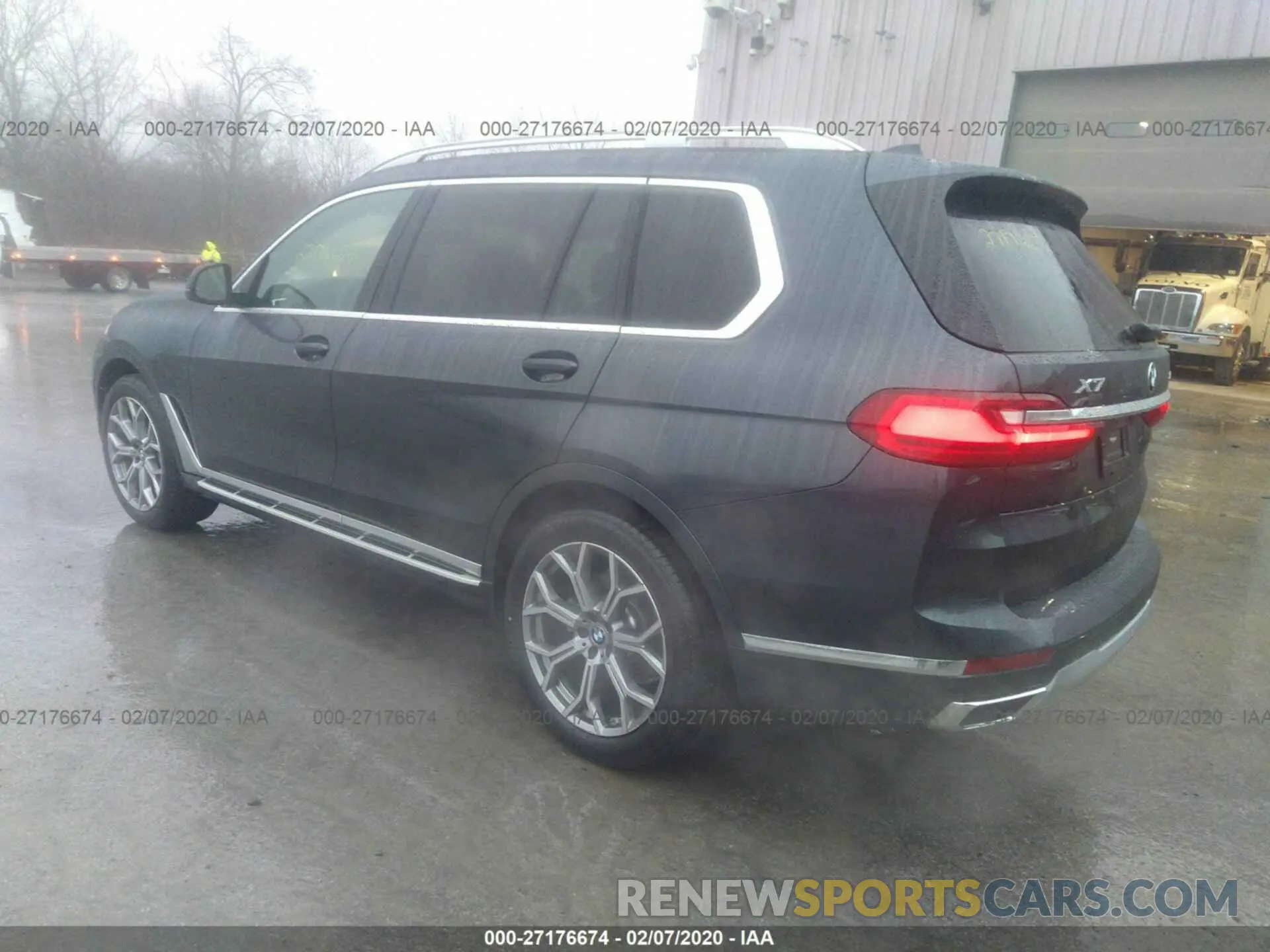 3 fotografías del automóvil dañado 5UXCW2C02L9B92929 BMW X7 2020