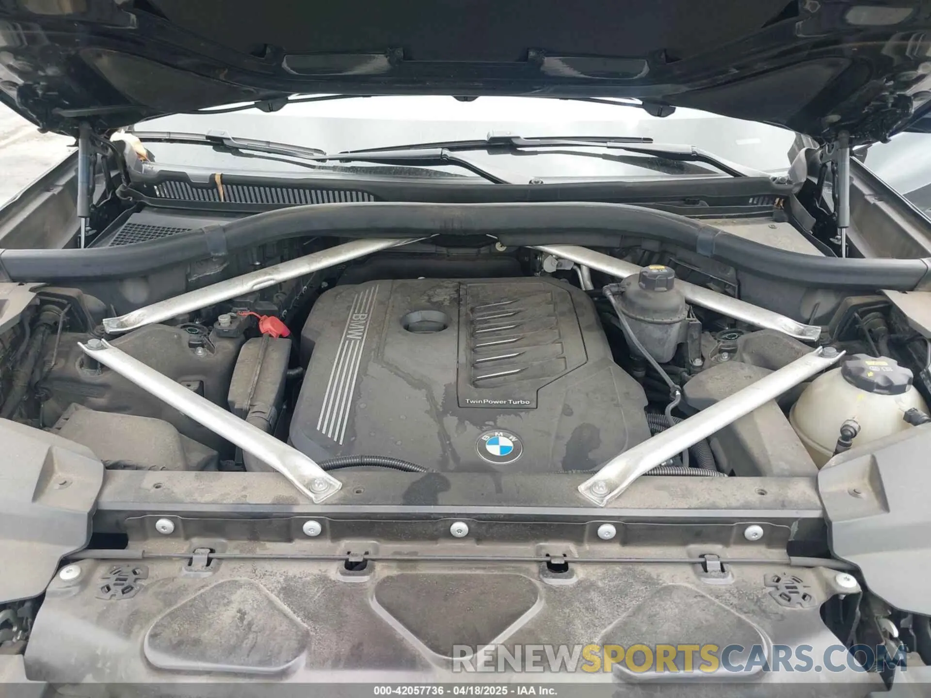 10 fotografías del automóvil dañado 5UXCW2C03L9A00546 BMW X7 2020