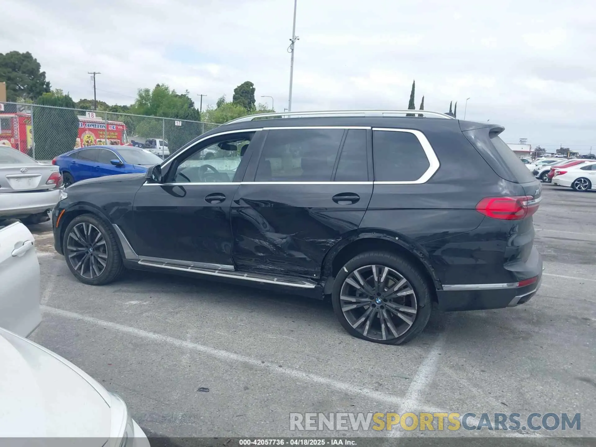 13 fotografías del automóvil dañado 5UXCW2C03L9A00546 BMW X7 2020