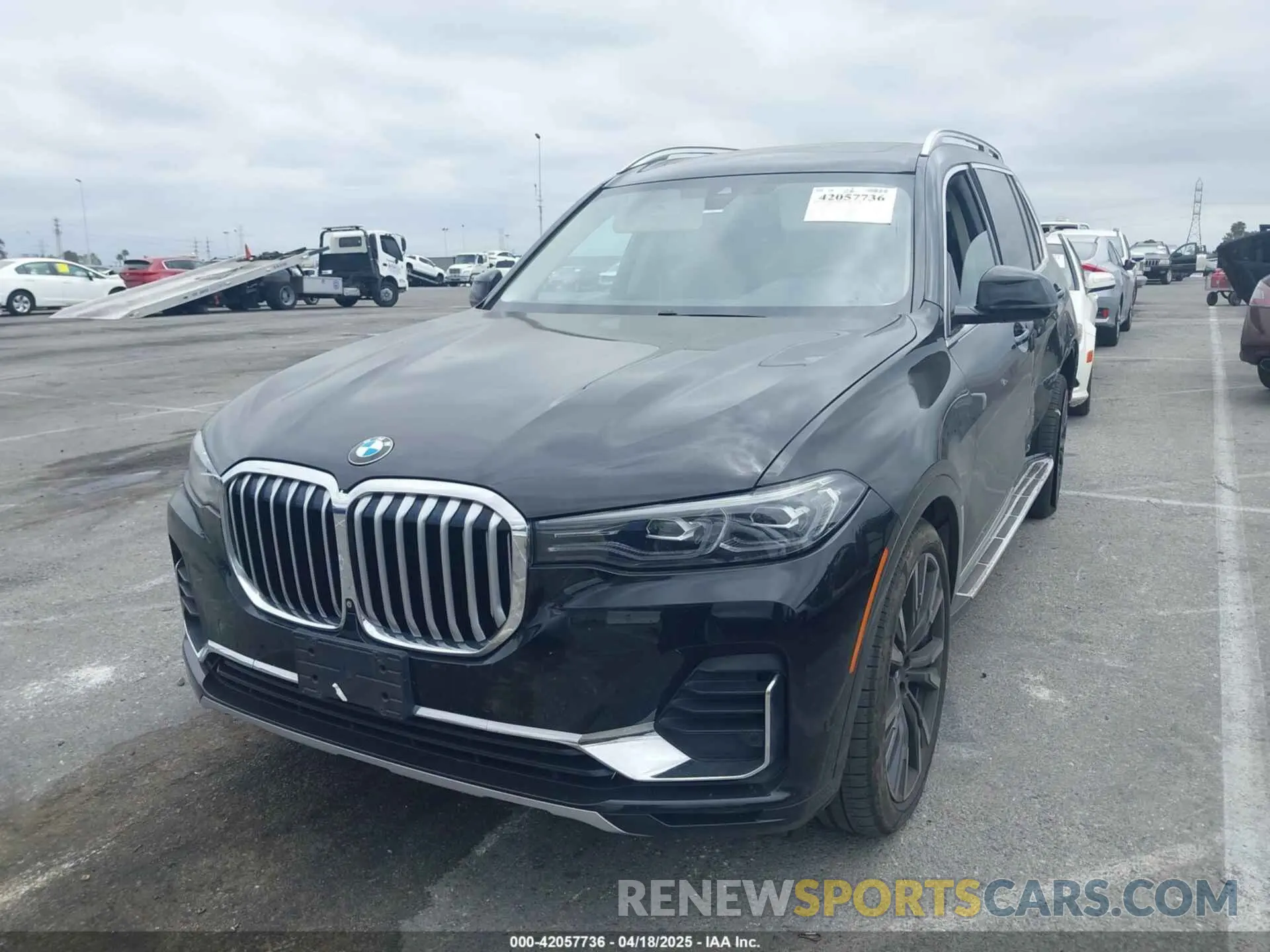 2 fotografías del automóvil dañado 5UXCW2C03L9A00546 BMW X7 2020